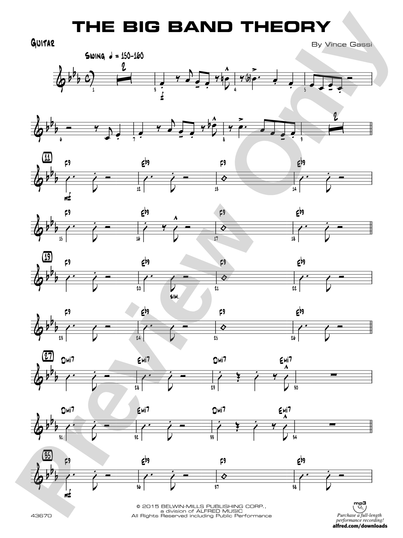 The Big Band Theory: Guitar