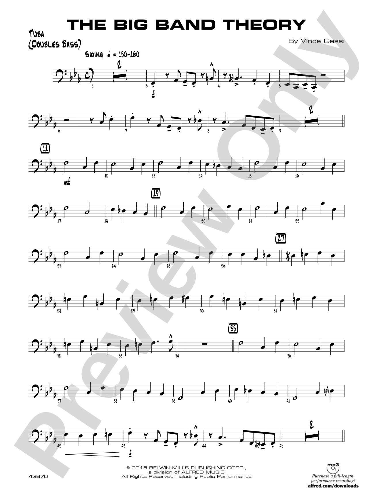 The Big Band Theory: Tuba