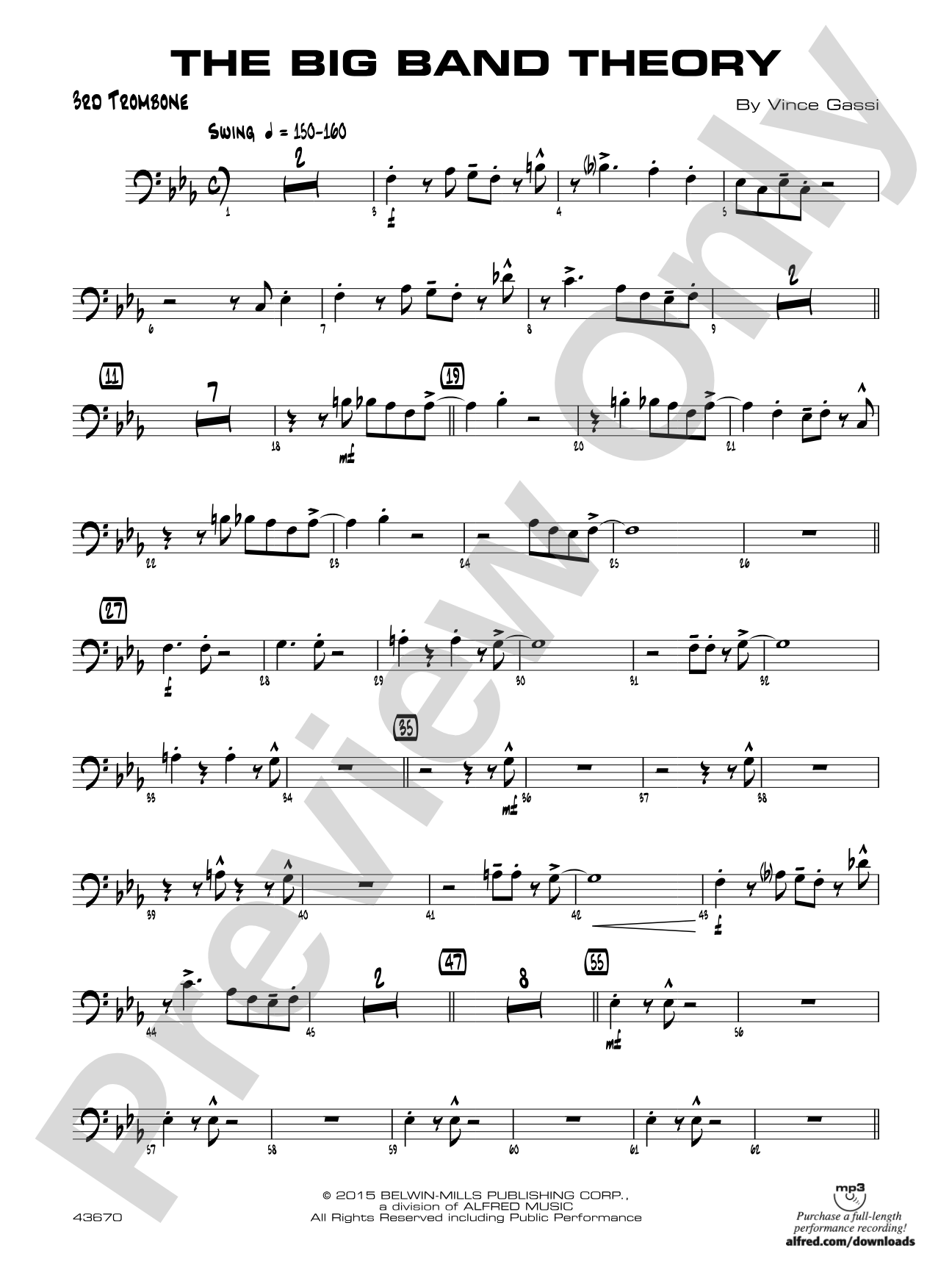 The Big Band Theory: 3rd Trombone