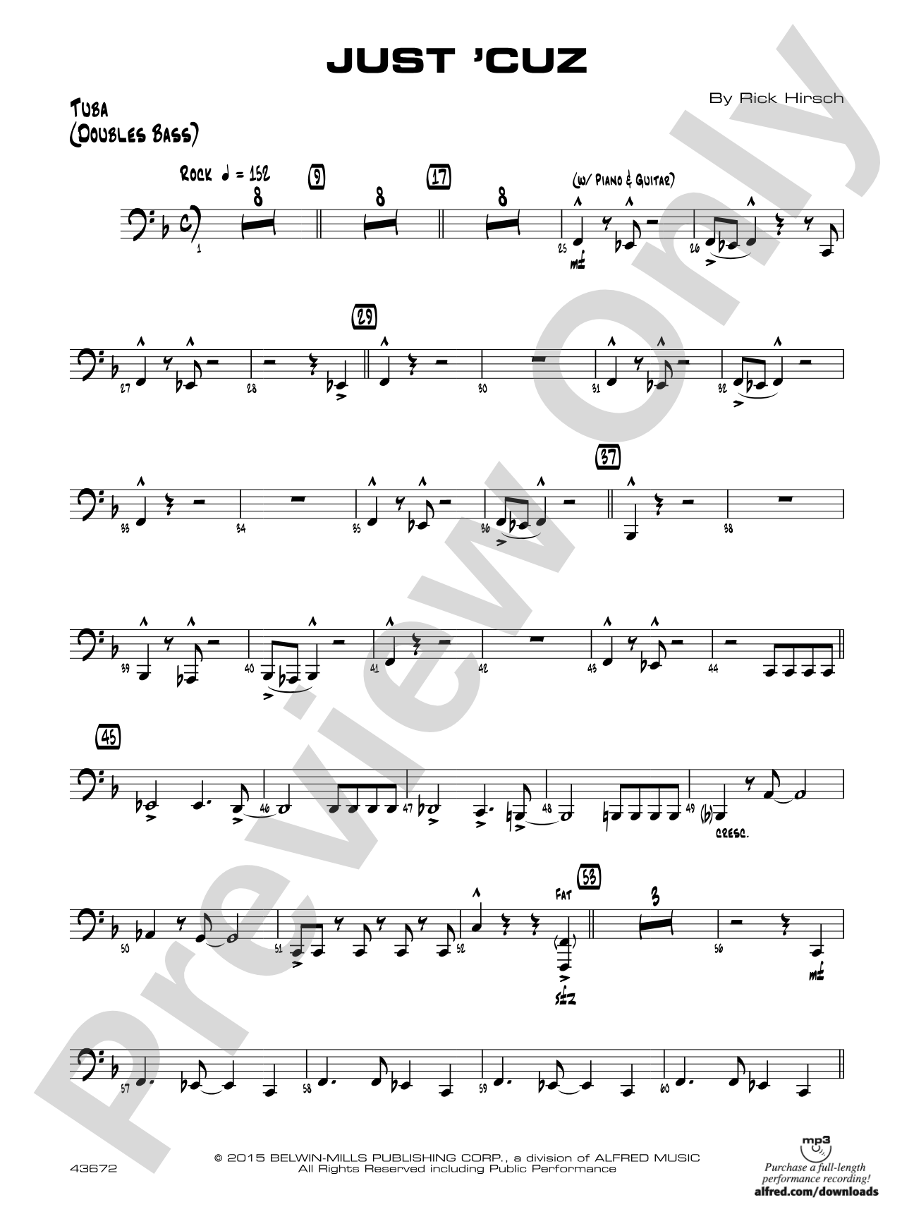 Just 'Cuz: Tuba