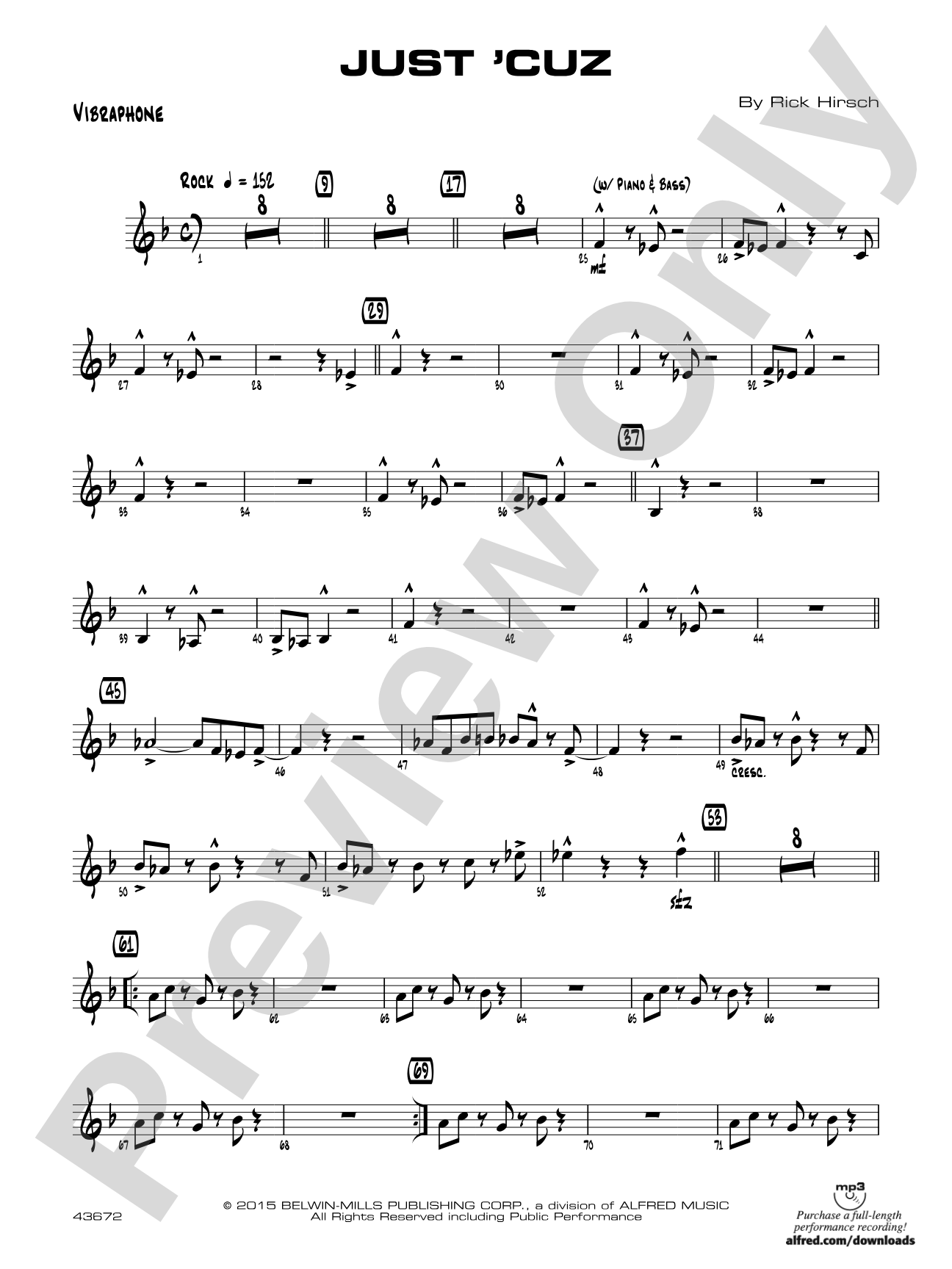 Just 'Cuz: Vibraphone