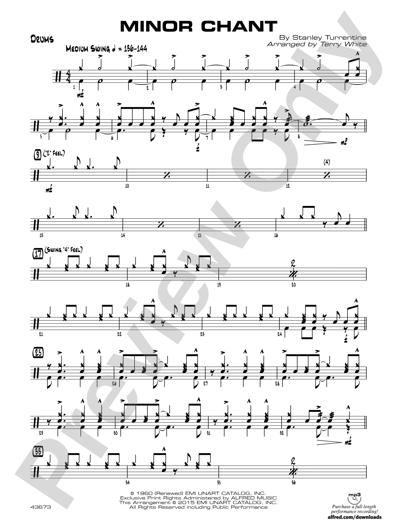 Minor Chant: Drums