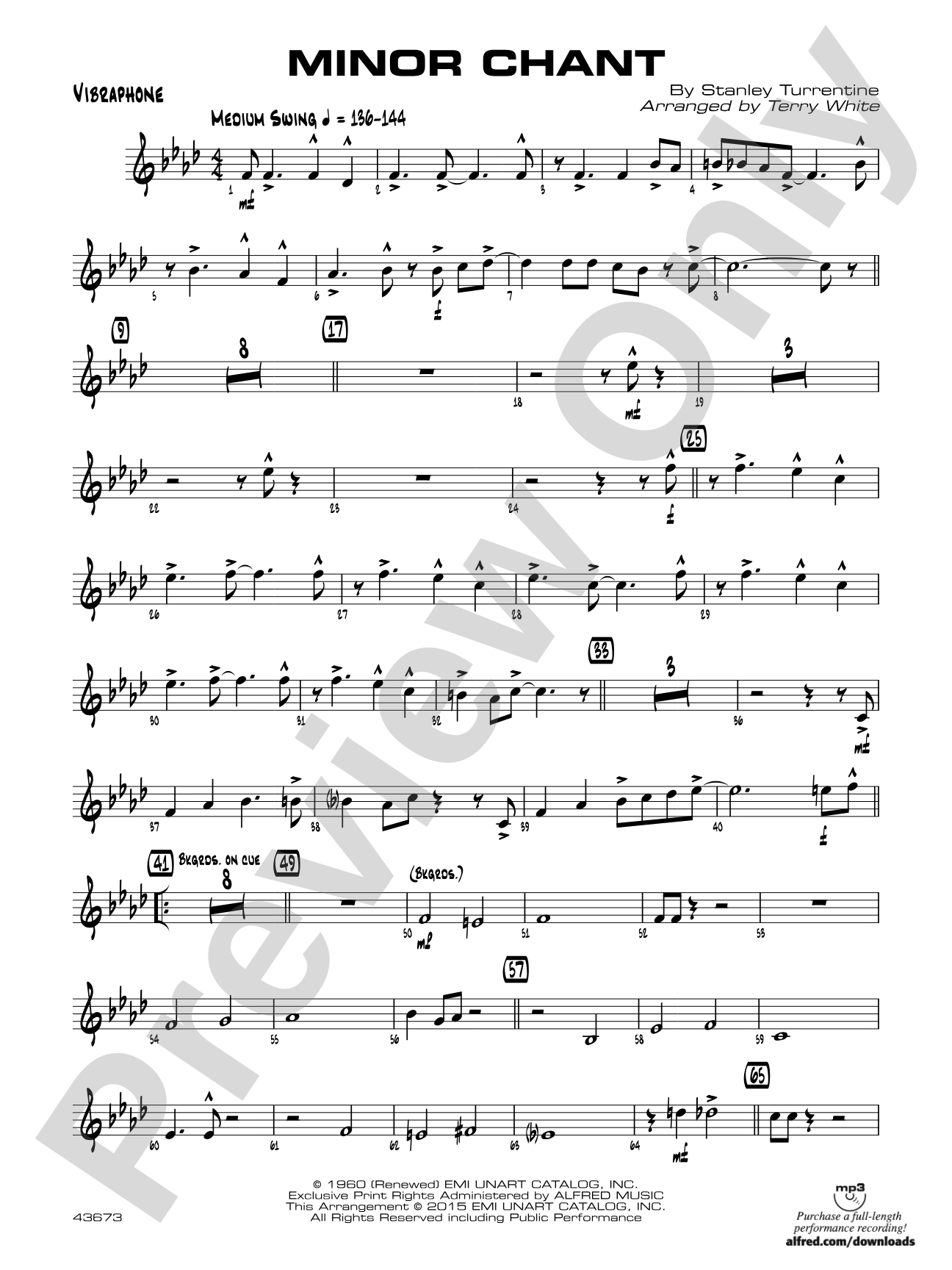 Minor Chant: Vibraphone