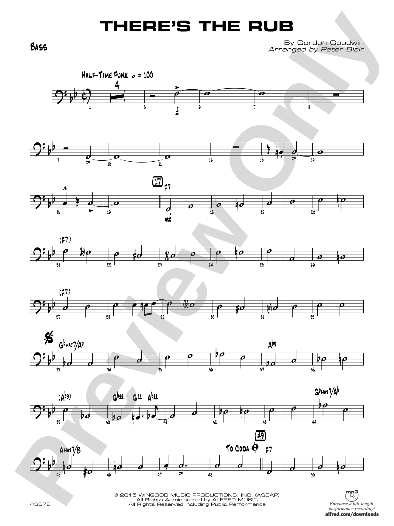 There's the Rub: String Bass