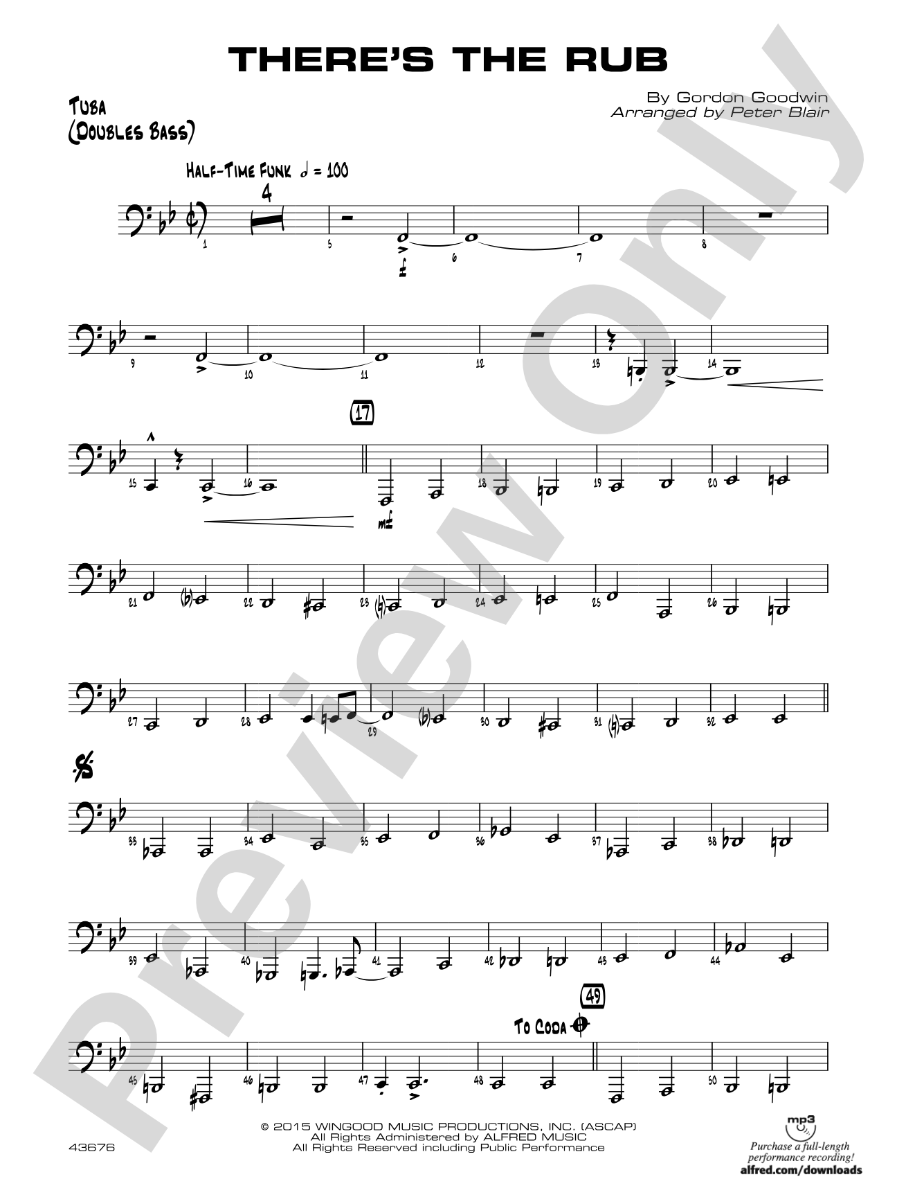 There's the Rub: Tuba