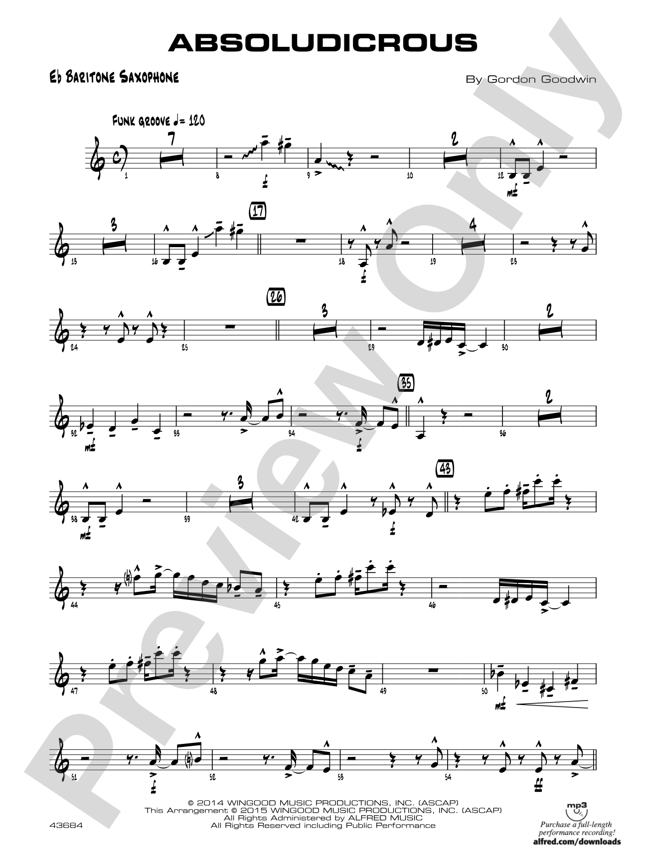 Absoludicrous: E-flat Baritone Saxophone