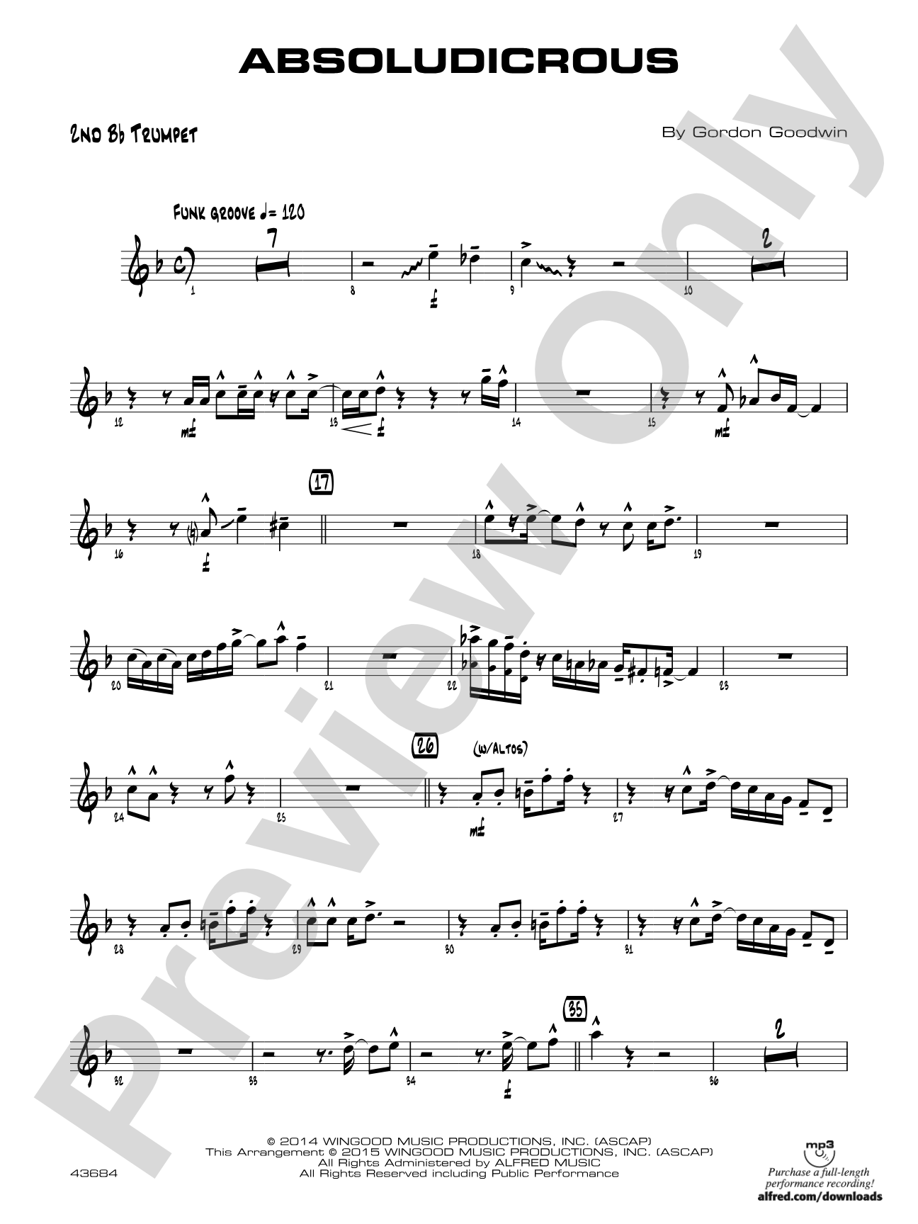 Absoludicrous: 2nd B-flat Trumpet