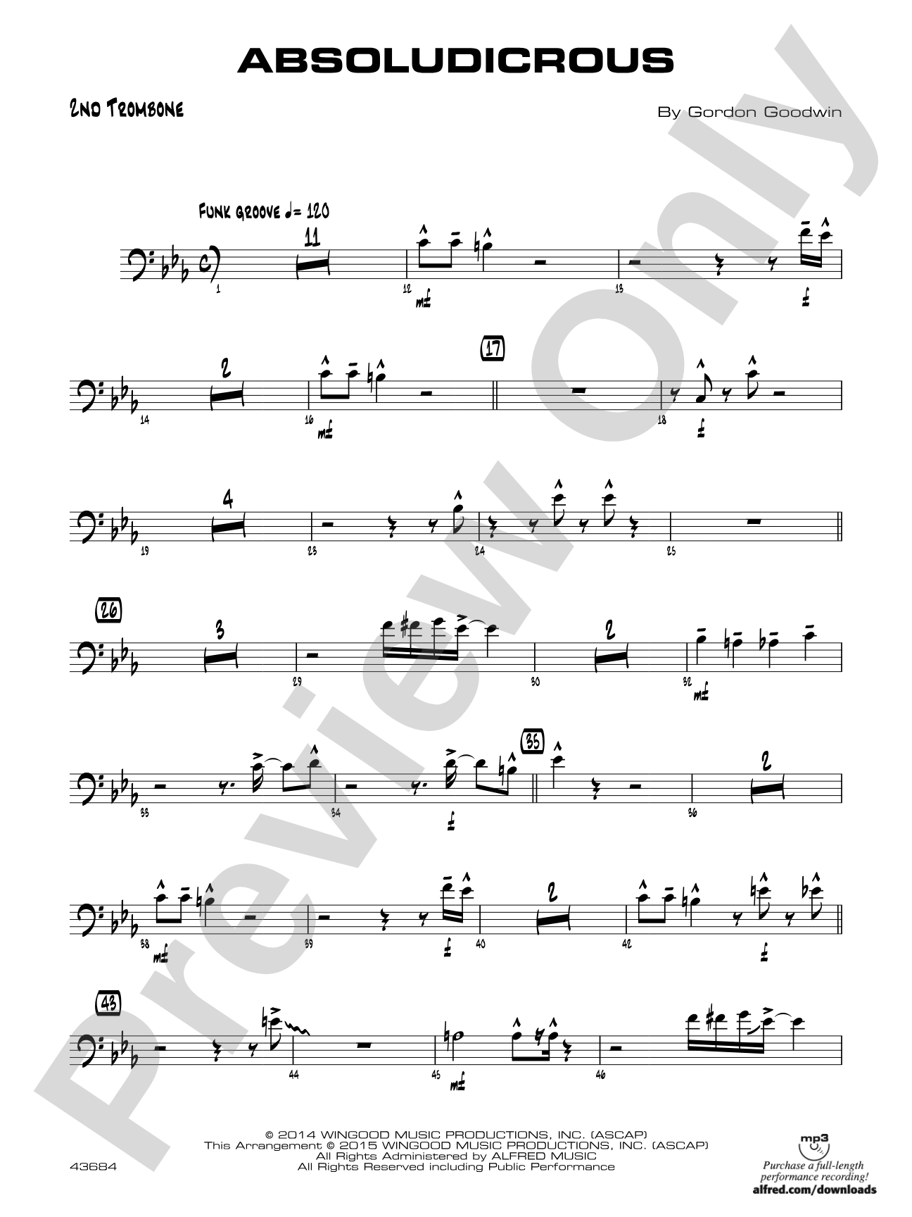 Absoludicrous: 2nd Trombone