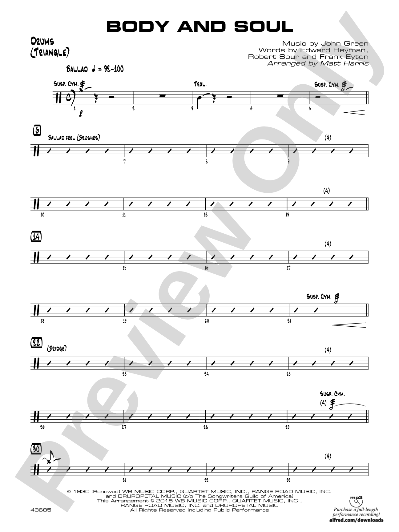 Body and Soul: Drums