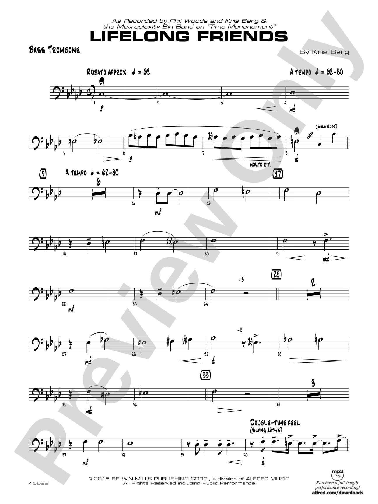 Lifelong Friends: Bass Trombone