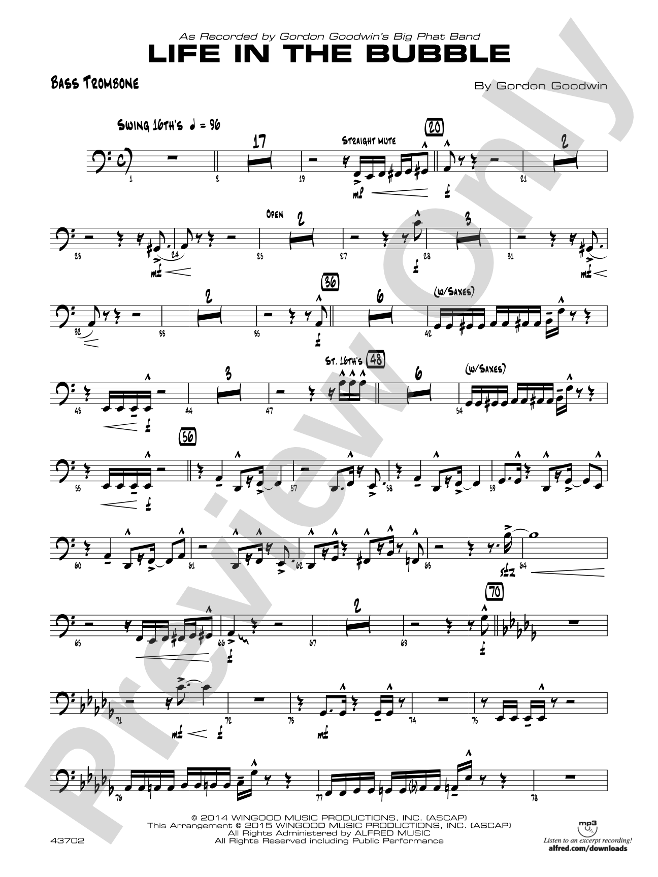 Life in the Bubble: Bass Trombone