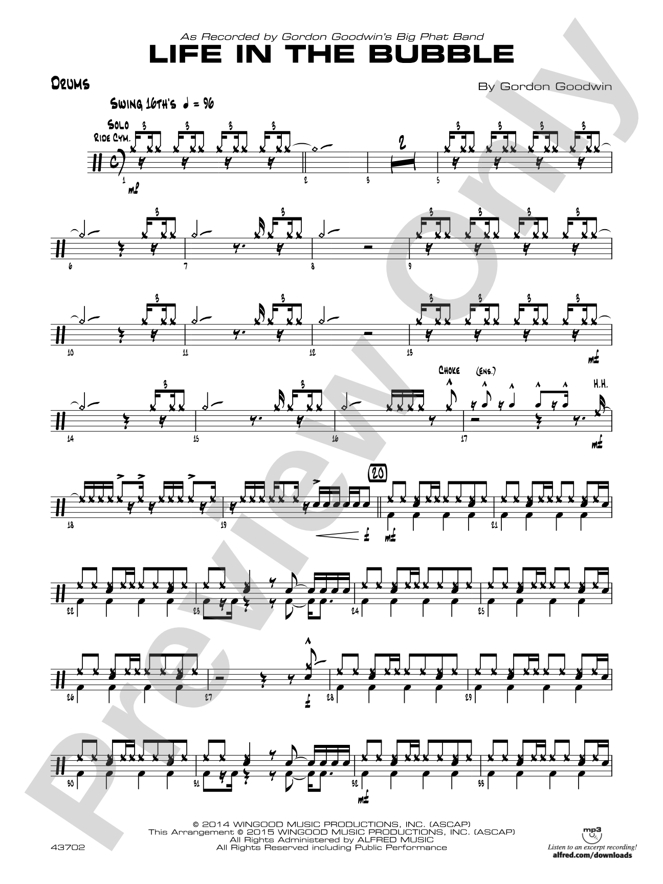 Life in the Bubble: Drums