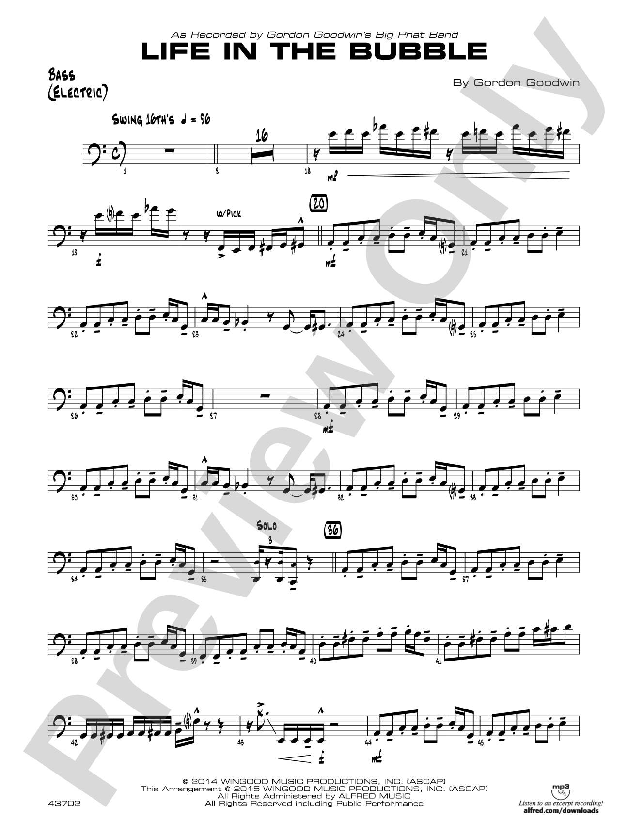 Life in the Bubble: String Bass
