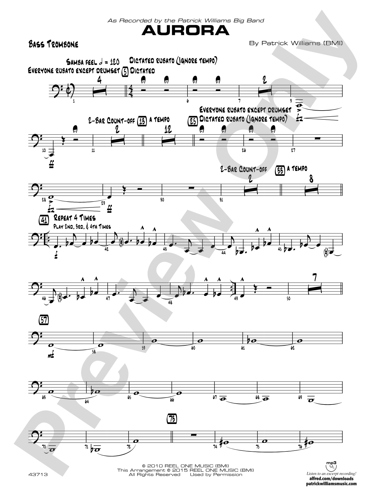 Aurora: Bass Trombone