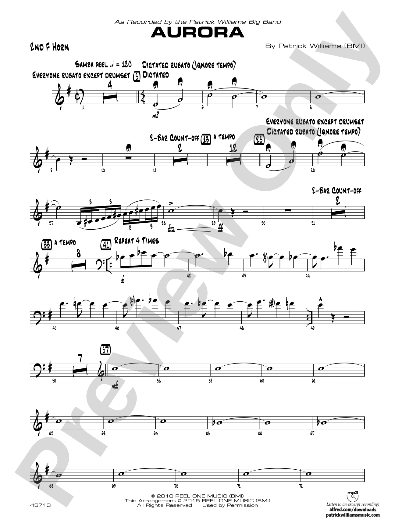 Aurora: 2nd F Horn