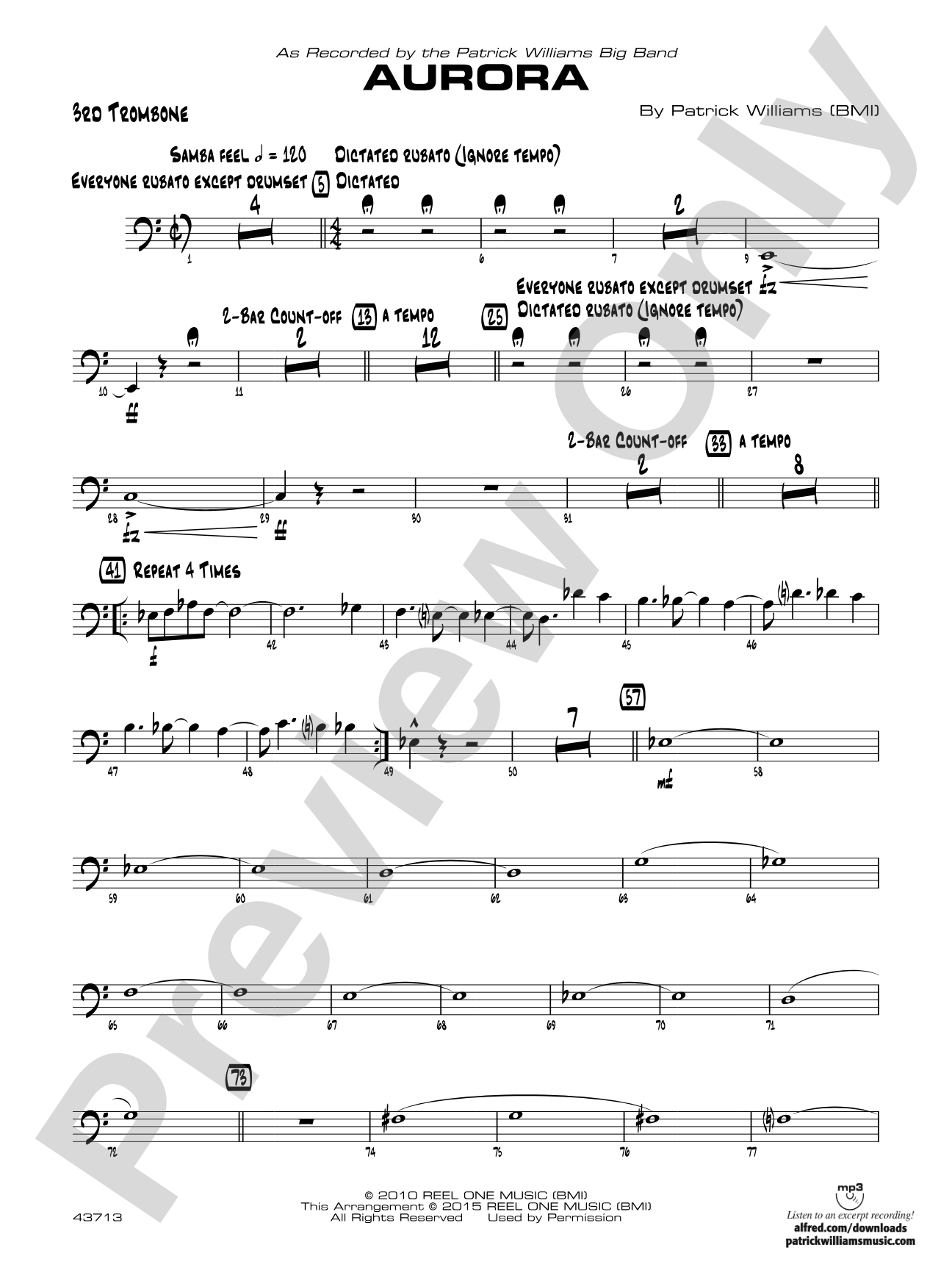 Aurora: 3rd Trombone