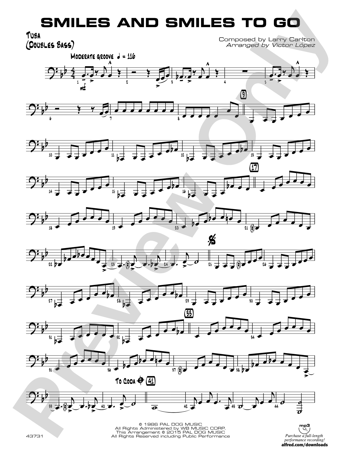 Smiles and Smiles to Go: Tuba