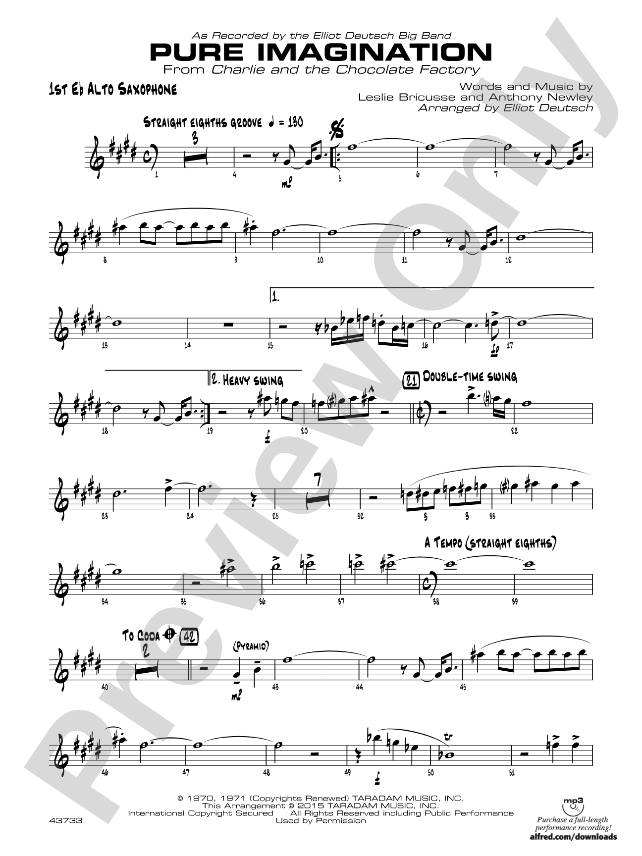 Pure Imagination: E-flat Alto Saxophone
