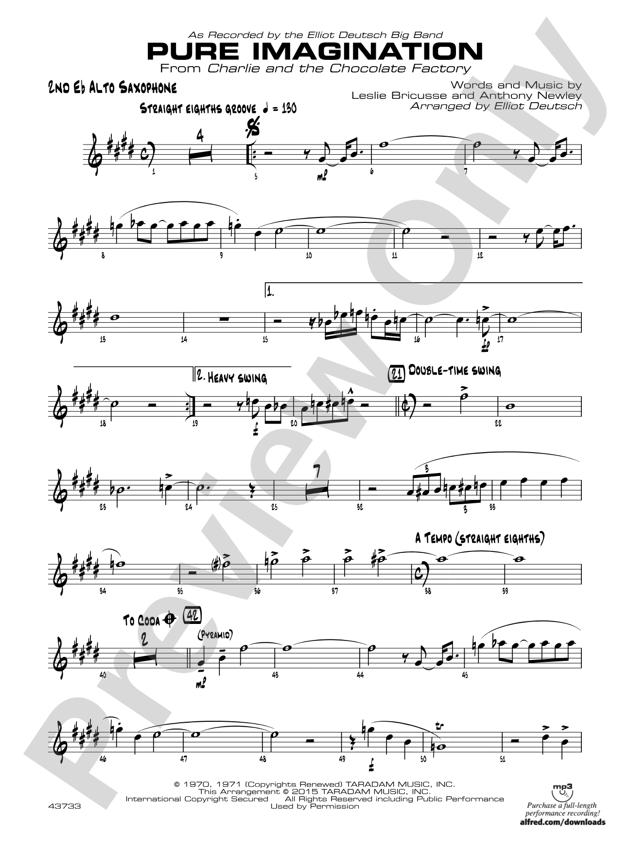 Pure Imagination: 2nd E-flat Alto Saxophone