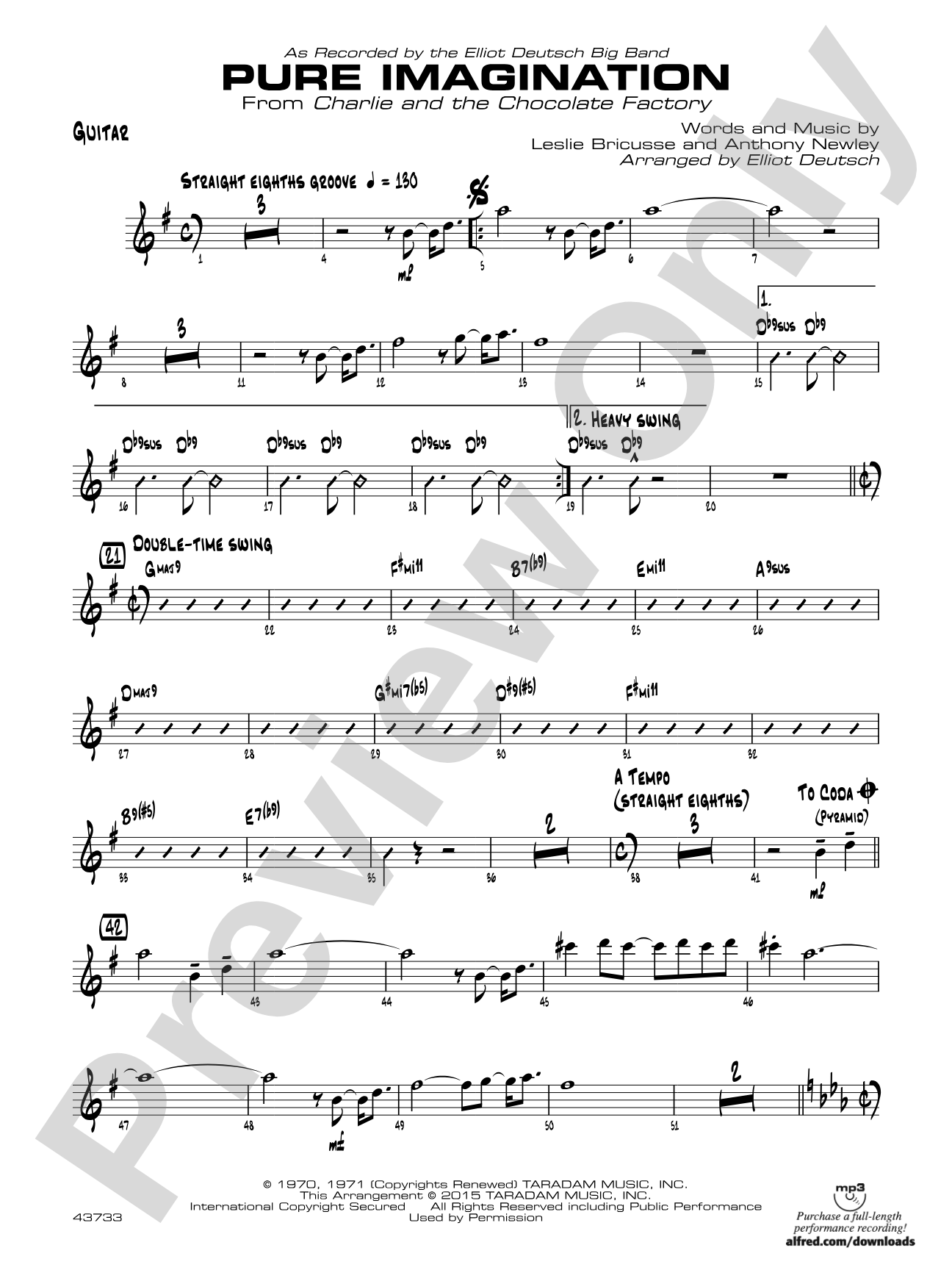 Pure Imagination: Guitar