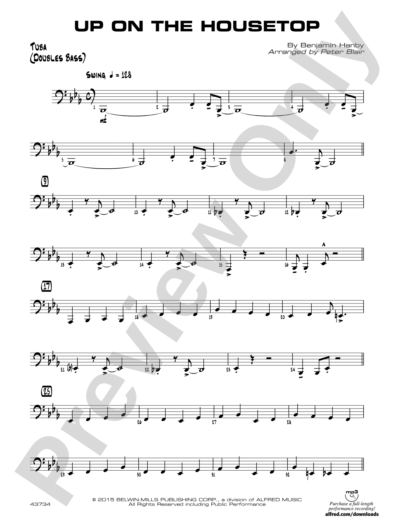 Up on the Housetop: Tuba