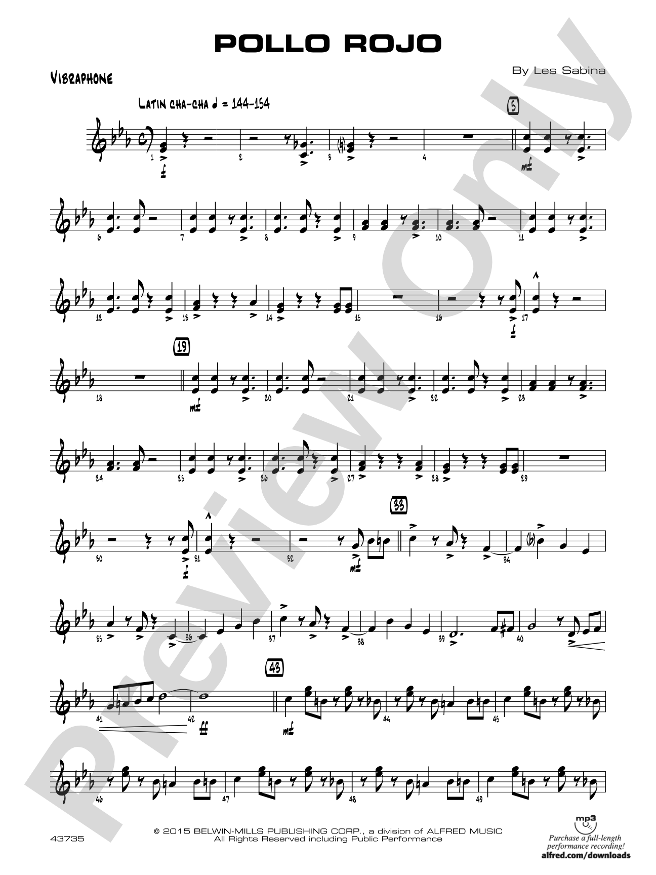 Pollo Rojo: Vibraphone