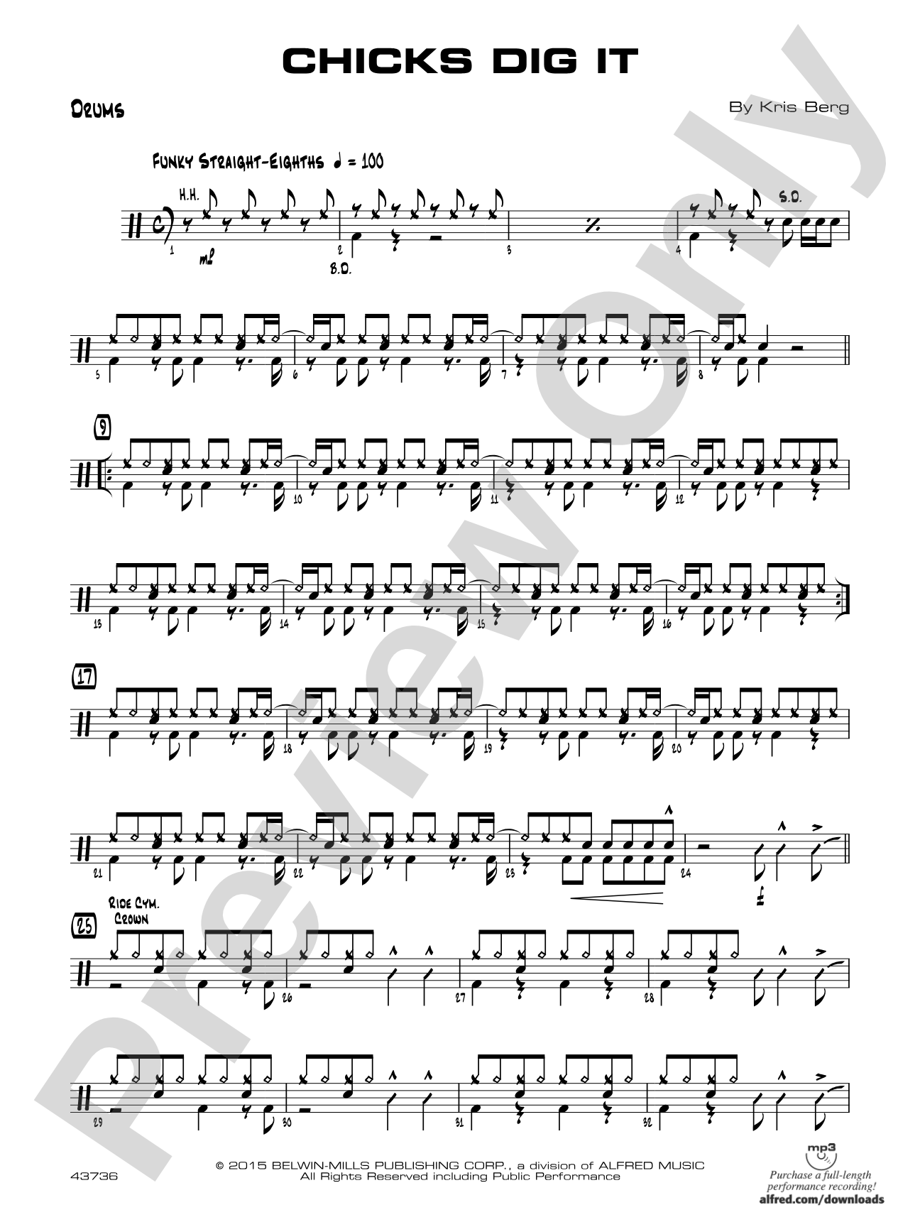 Chicks Dig It: Drums