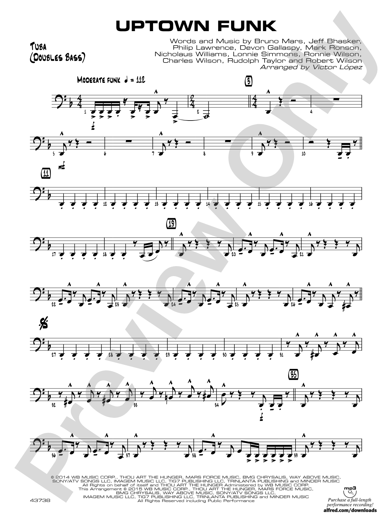 Uptown Funk: Tuba