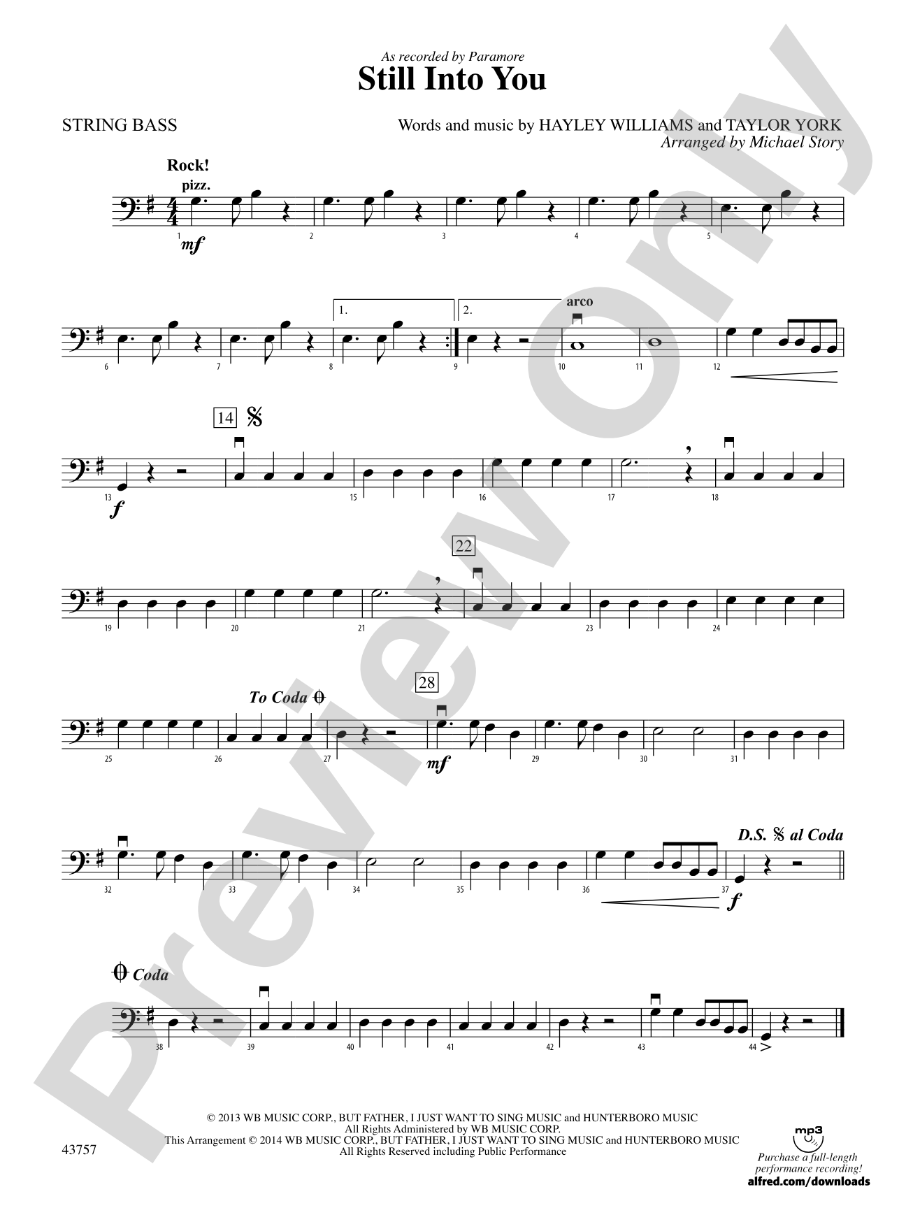 Still Into You: String Bass