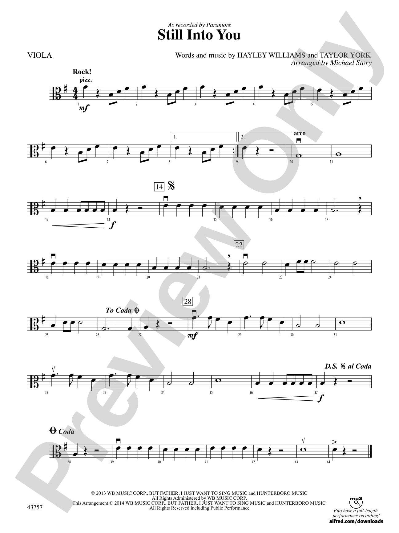 Still Into You: Viola