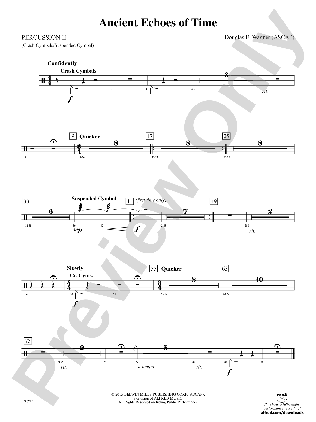 Ancient Echoes of Time: 2nd Percussion