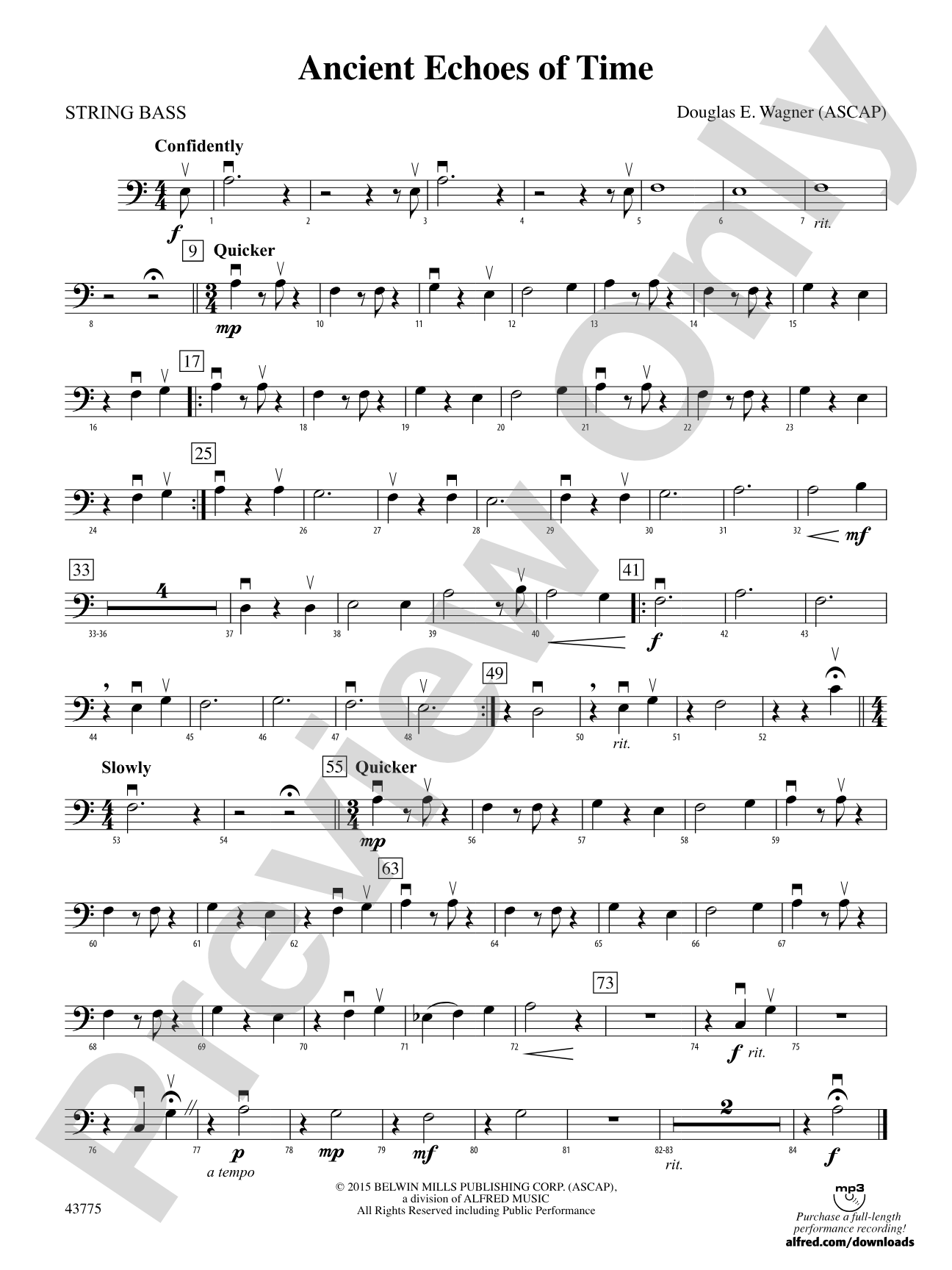 Ancient Echoes of Time: String Bass