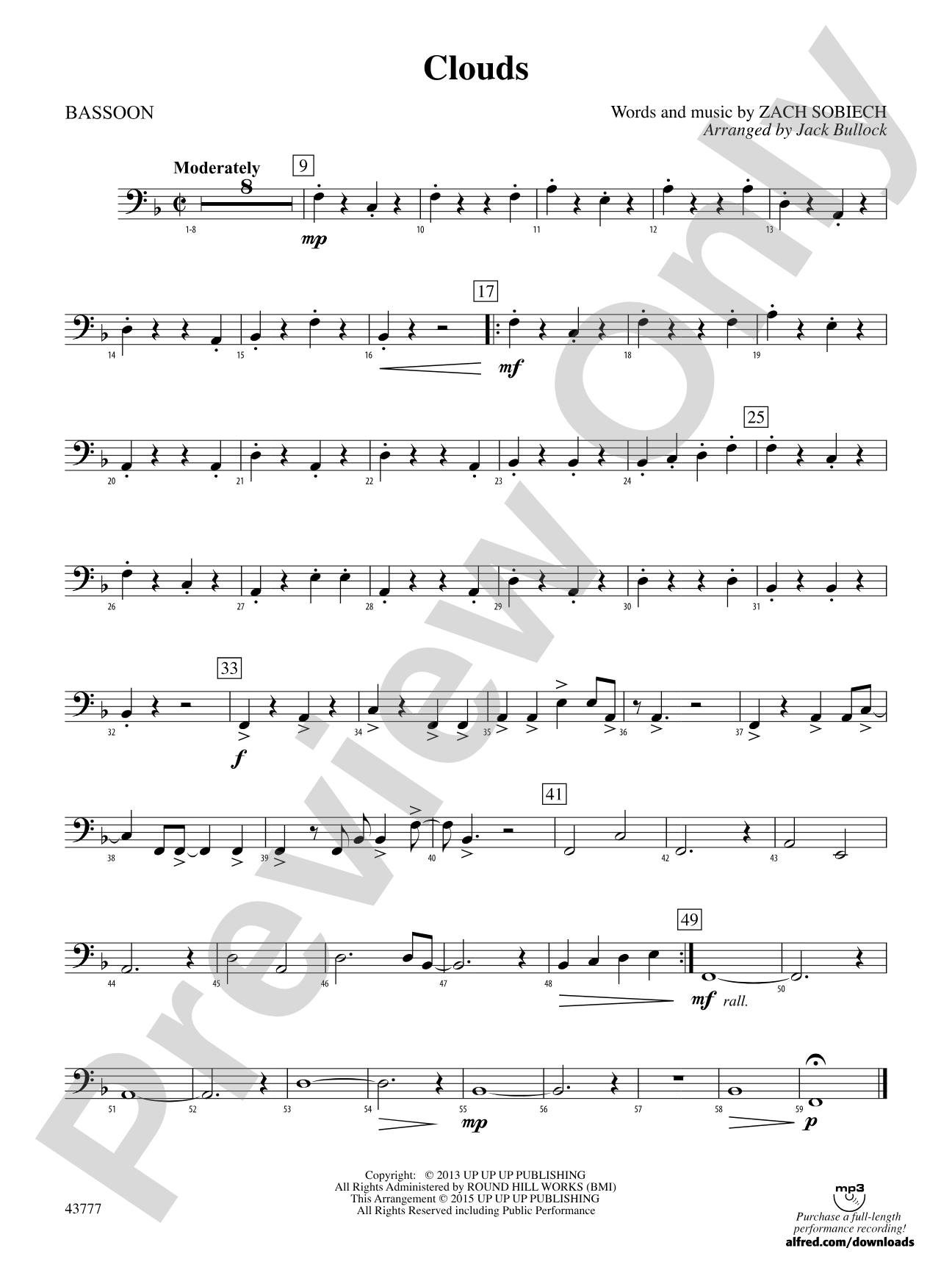 Clouds: Bassoon