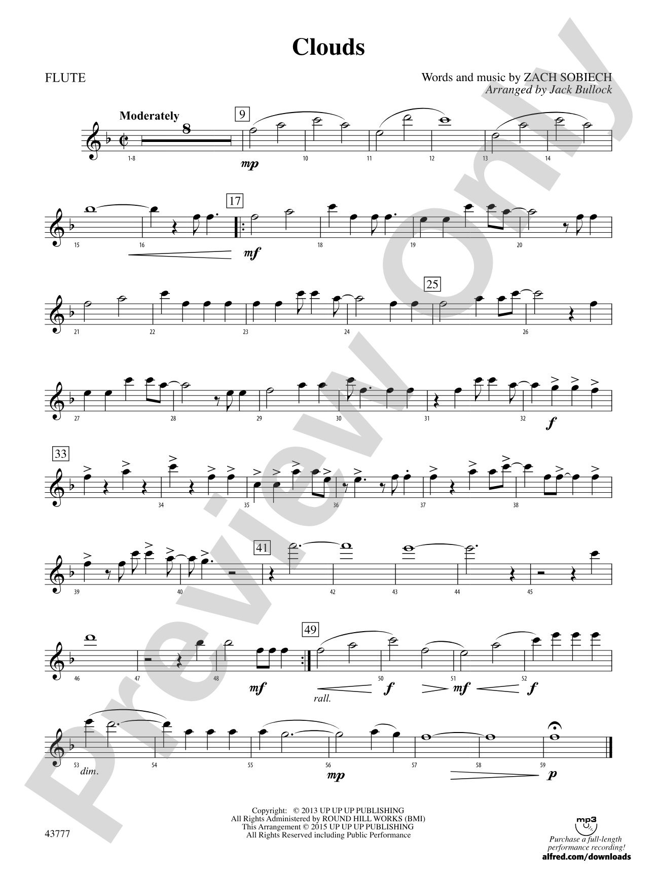 Clouds: Flute