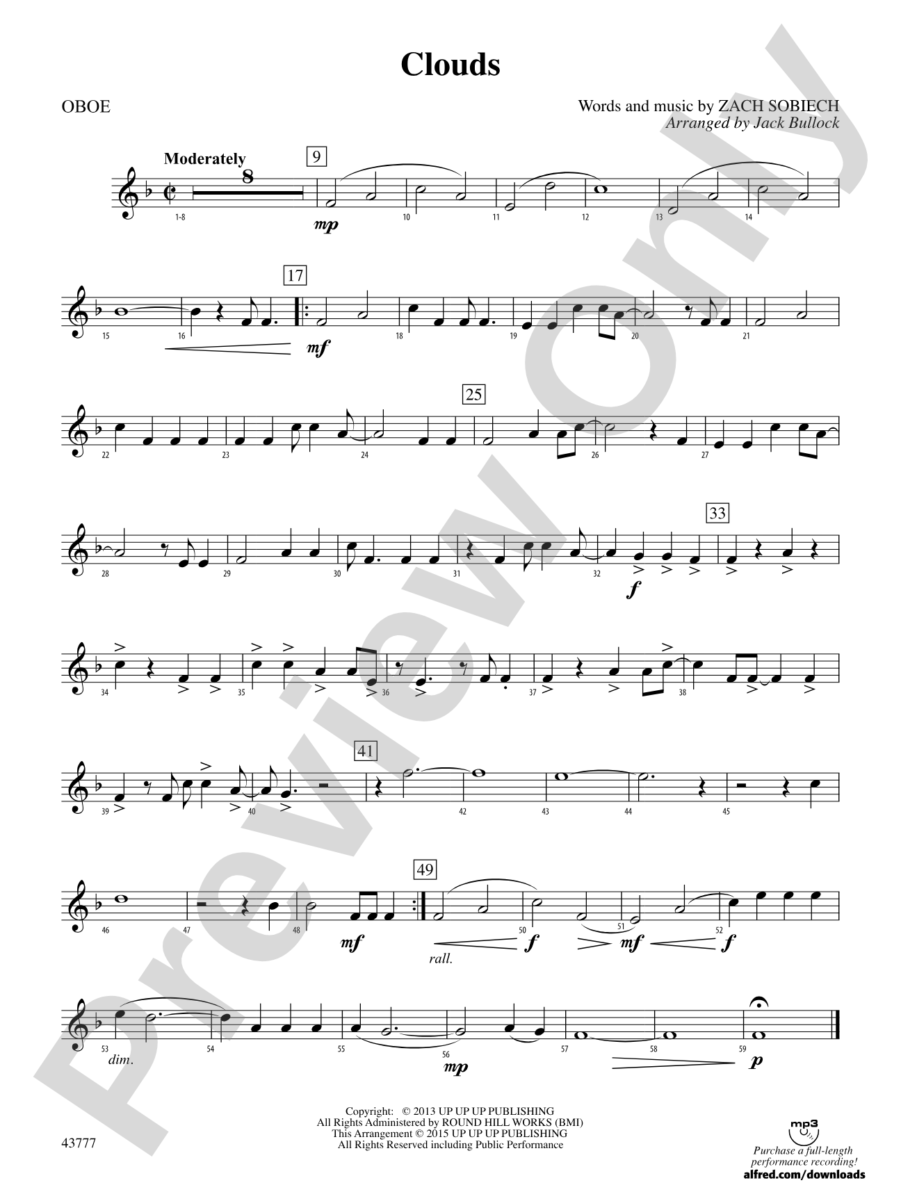 Clouds: Oboe
