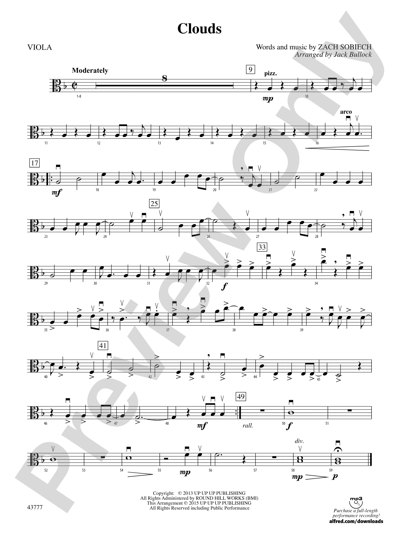 Clouds: Viola