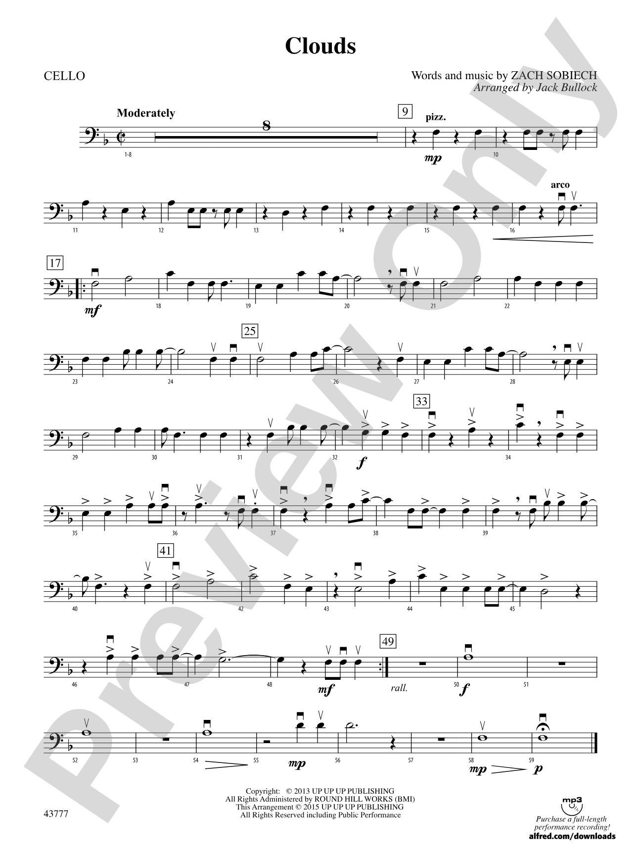 Clouds: Cello