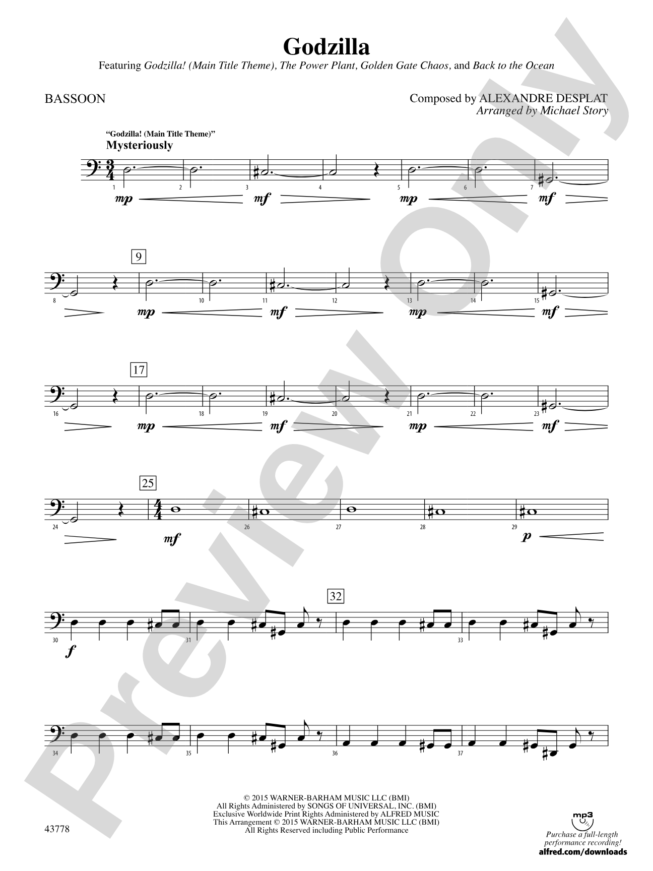 Godzilla: Bassoon