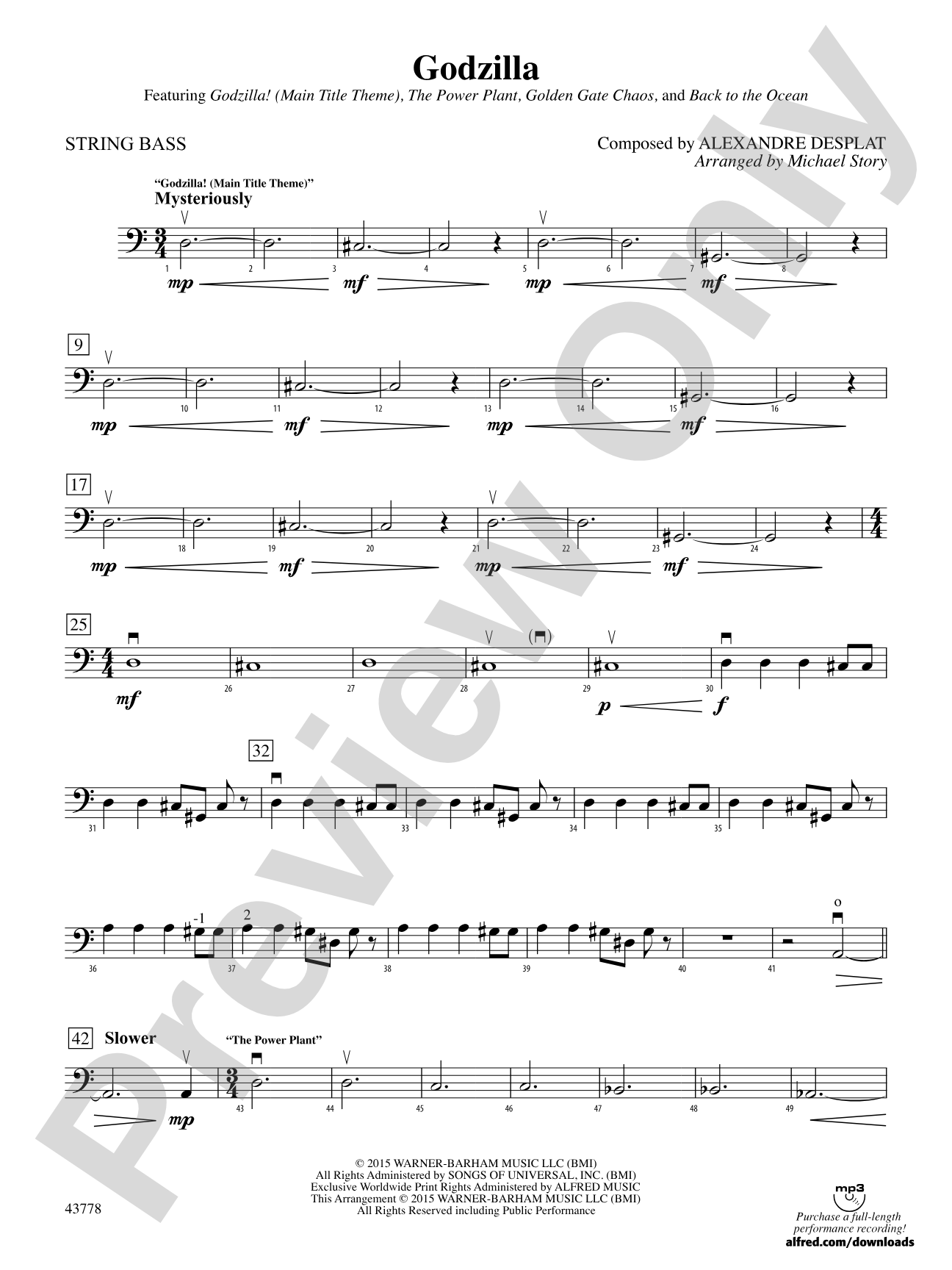 Godzilla: String Bass