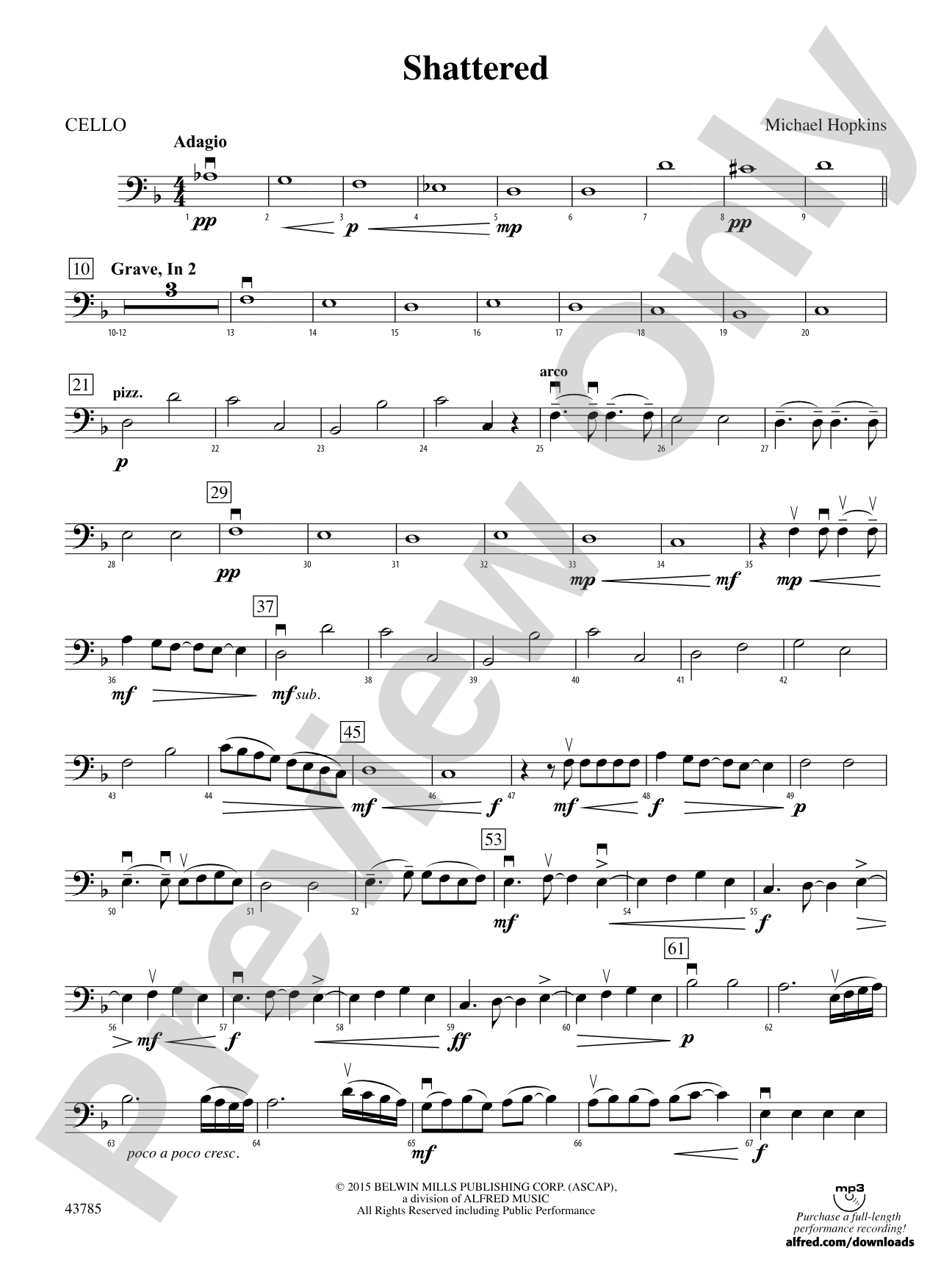 Shattered: Cello