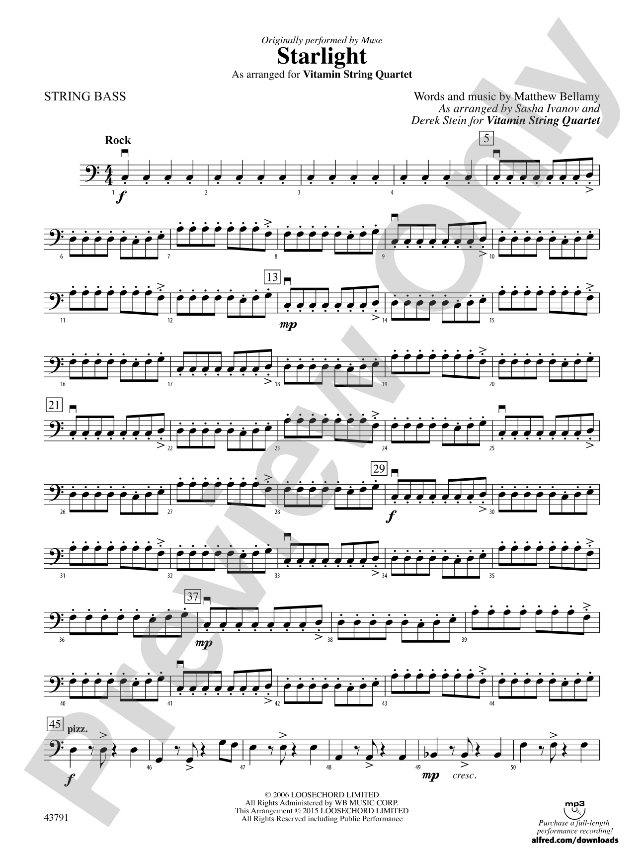 Starlight: String Bass