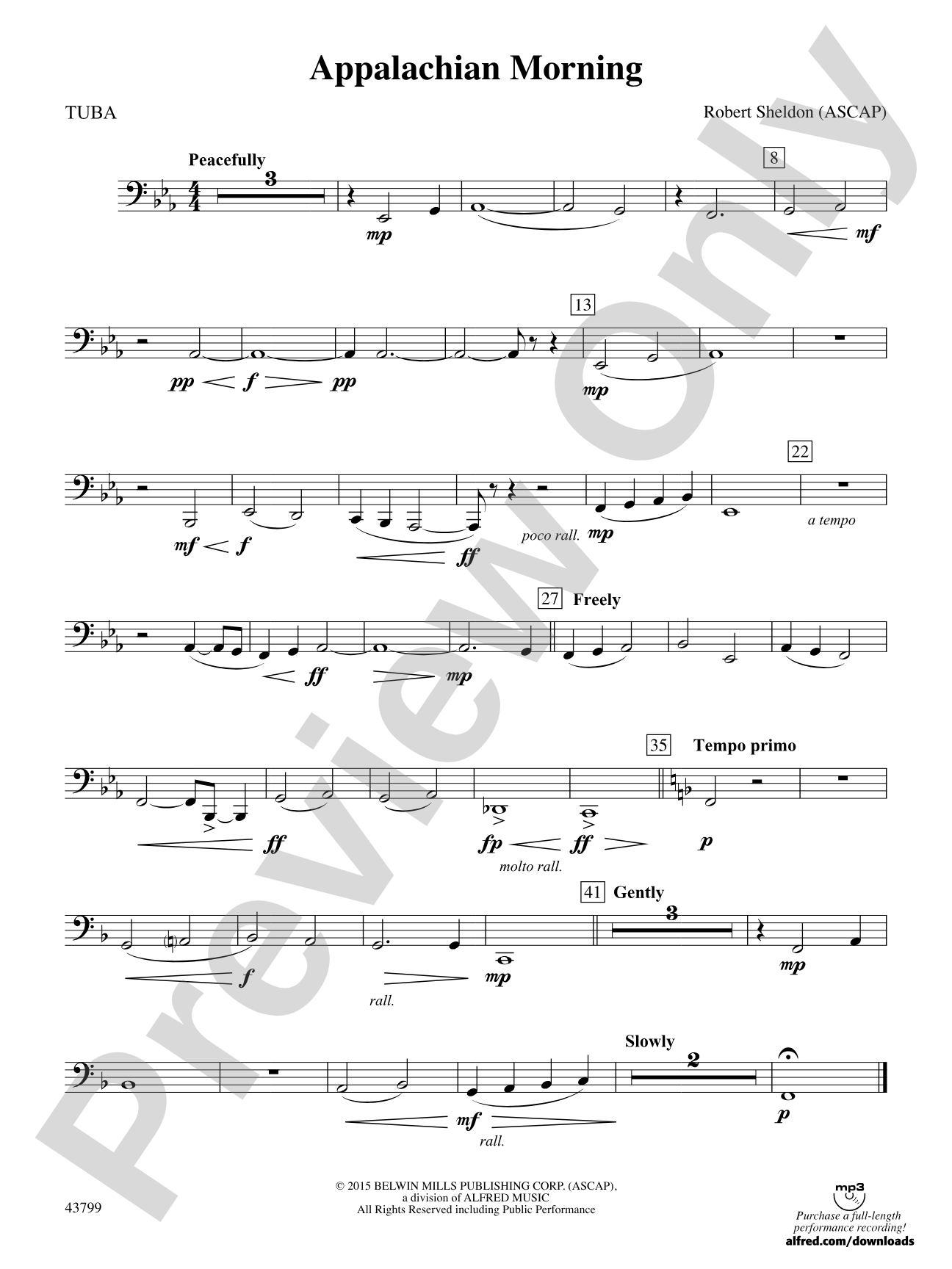Appalachian Morning: Tuba