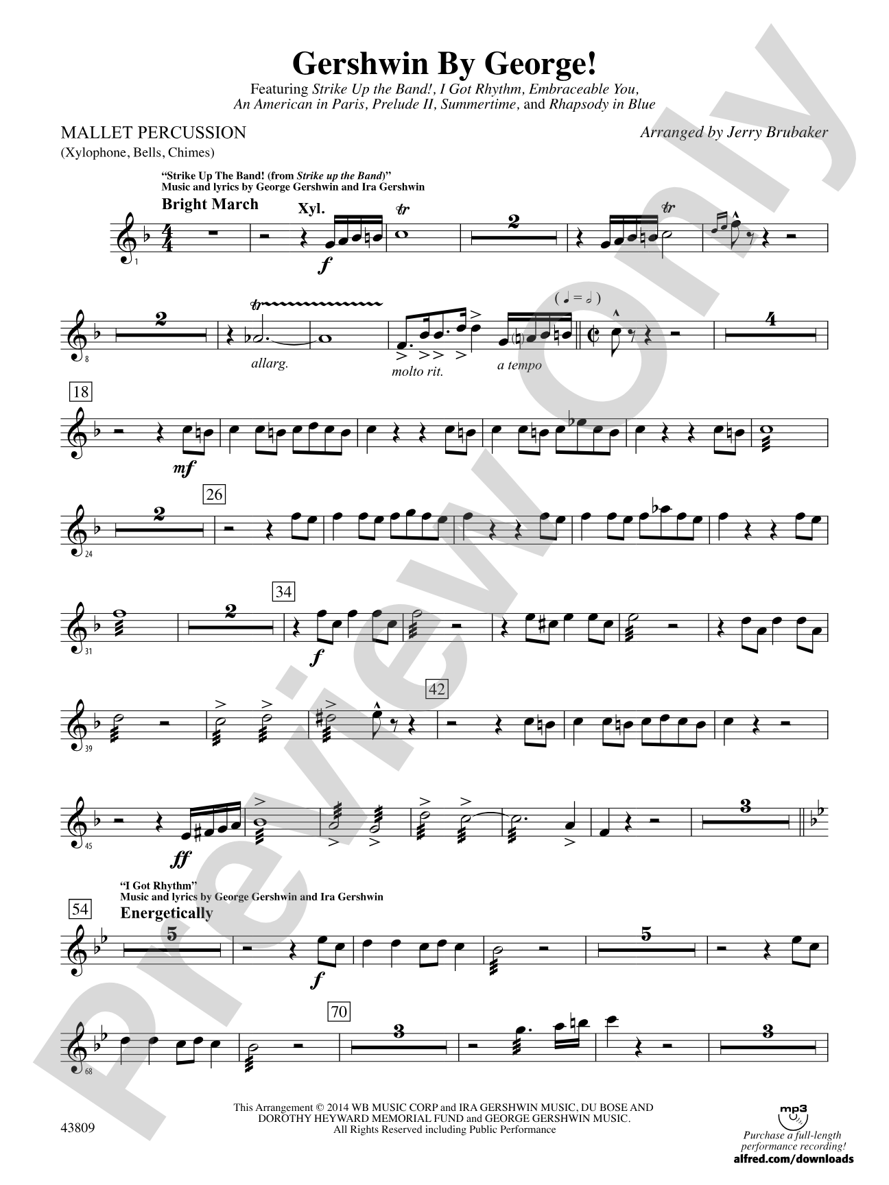 Gershwin by George!: Mallets