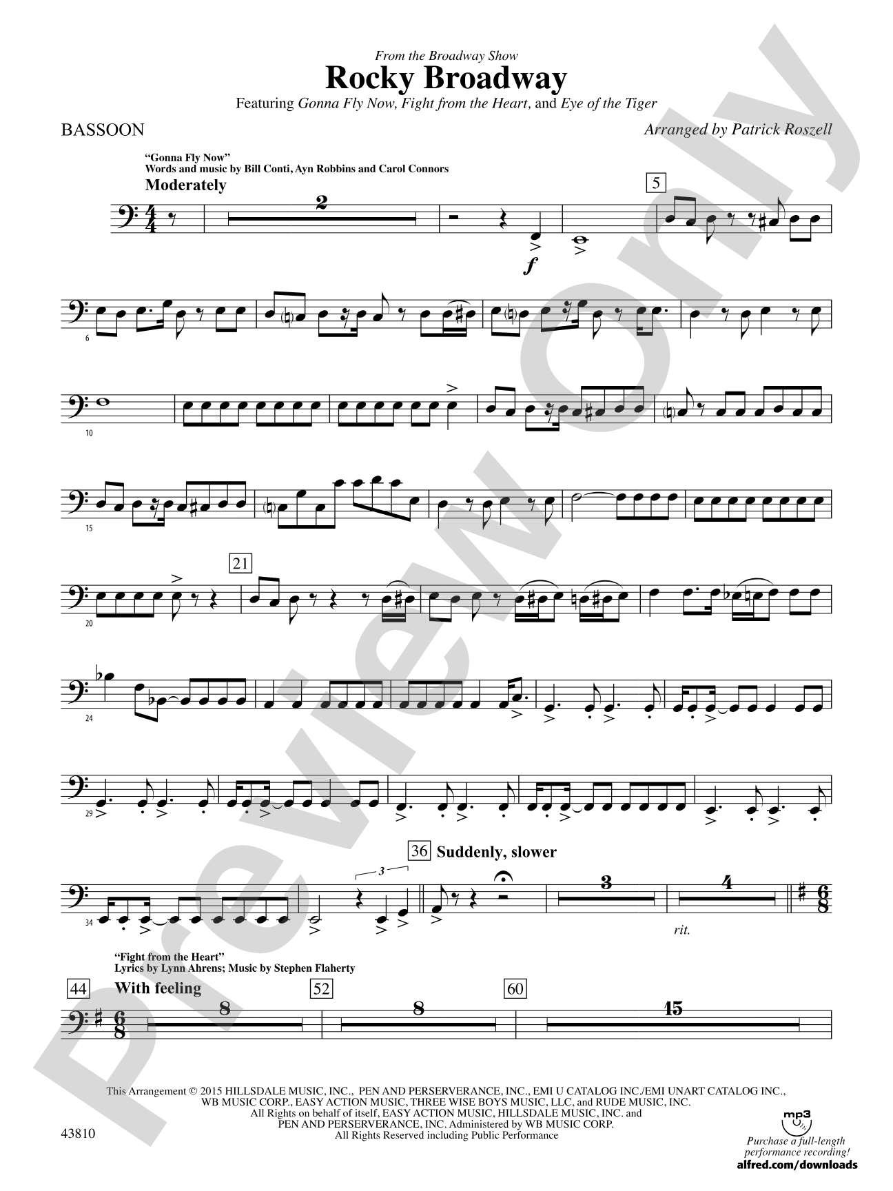 Rocky Broadway: Bassoon