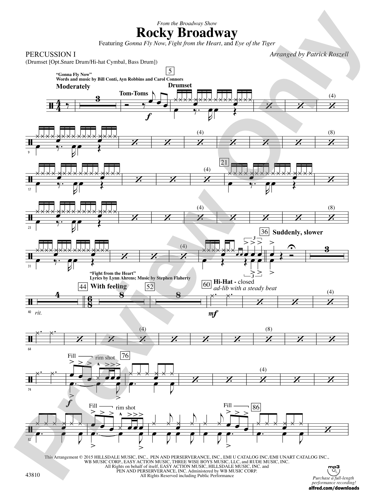 Rocky Broadway: 1st Percussion