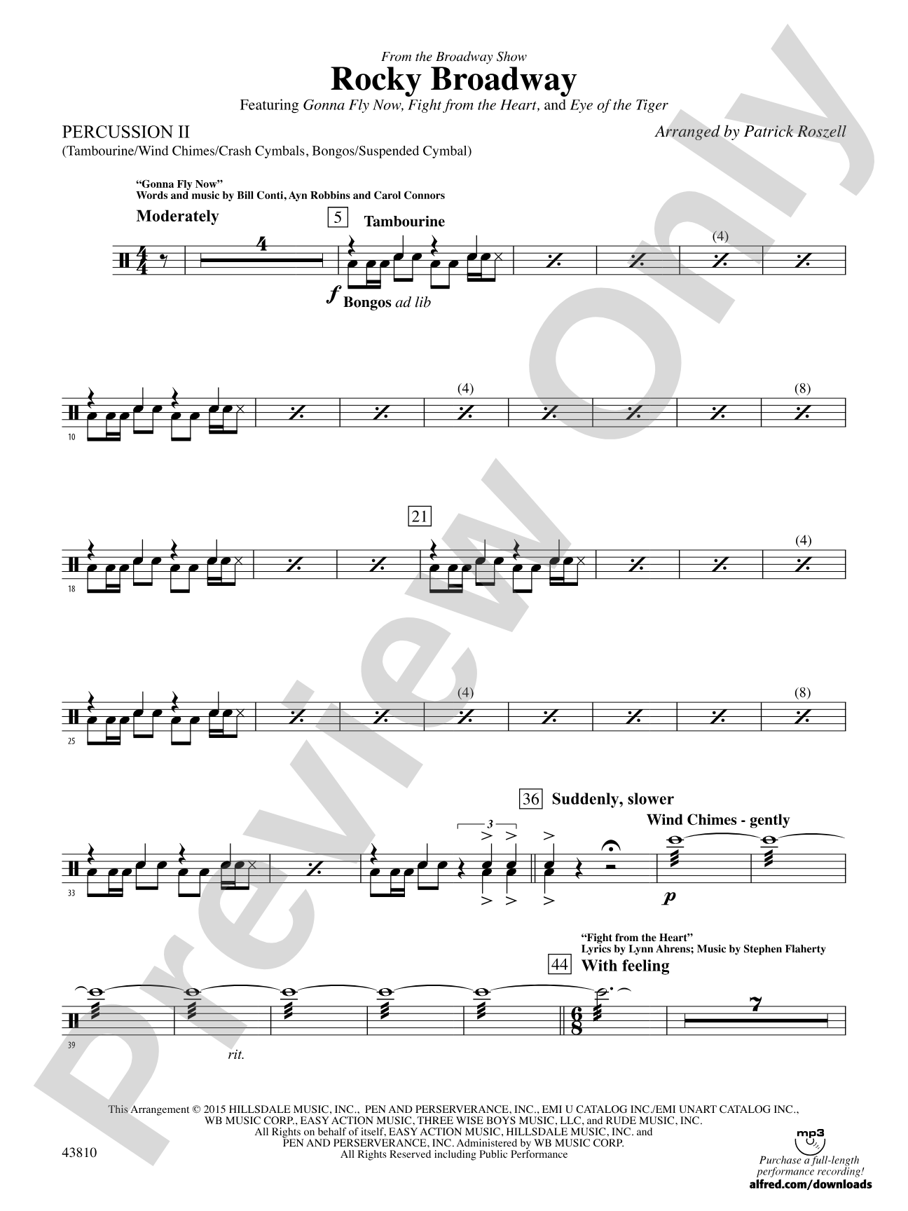 Rocky Broadway: 2nd Percussion