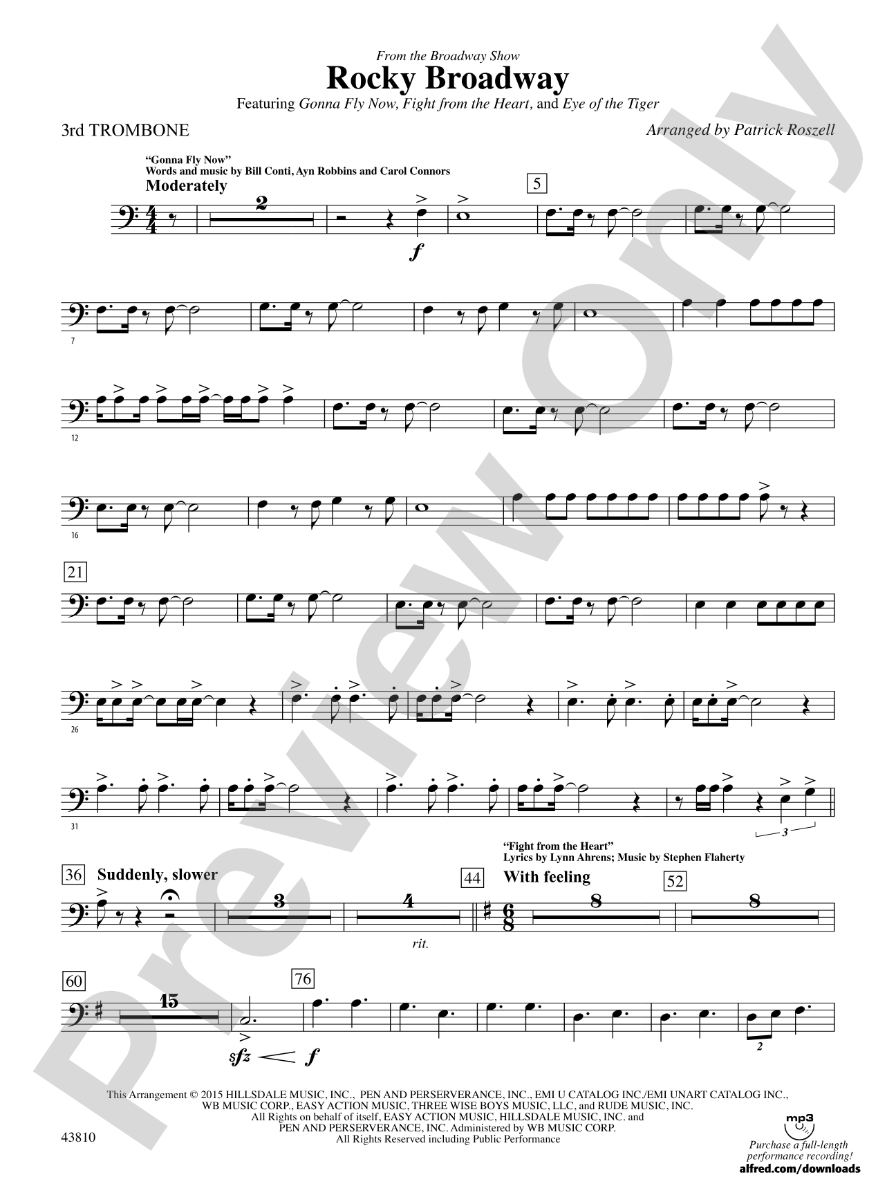 Rocky Broadway: 3rd Trombone