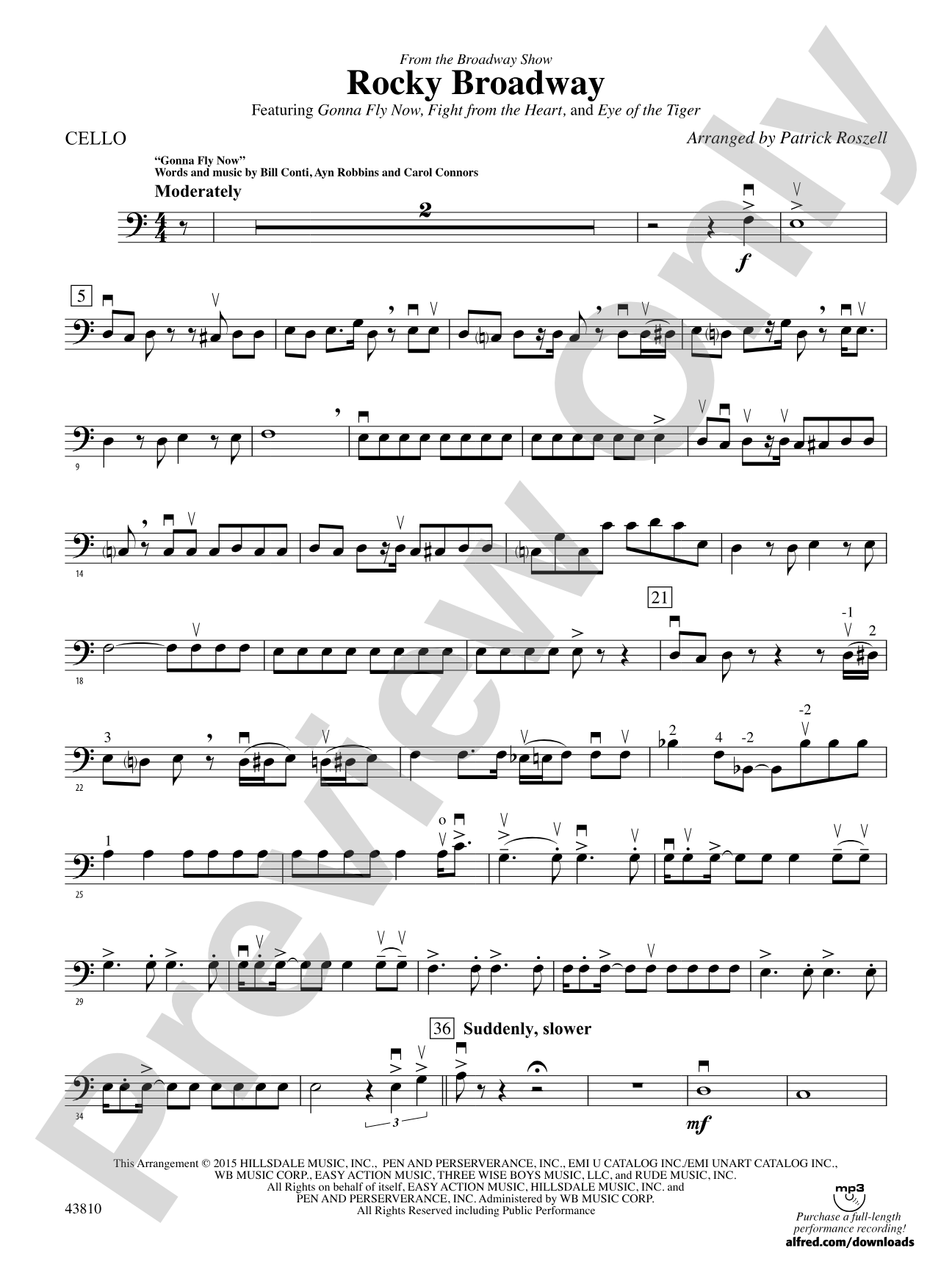 Rocky Broadway: Cello