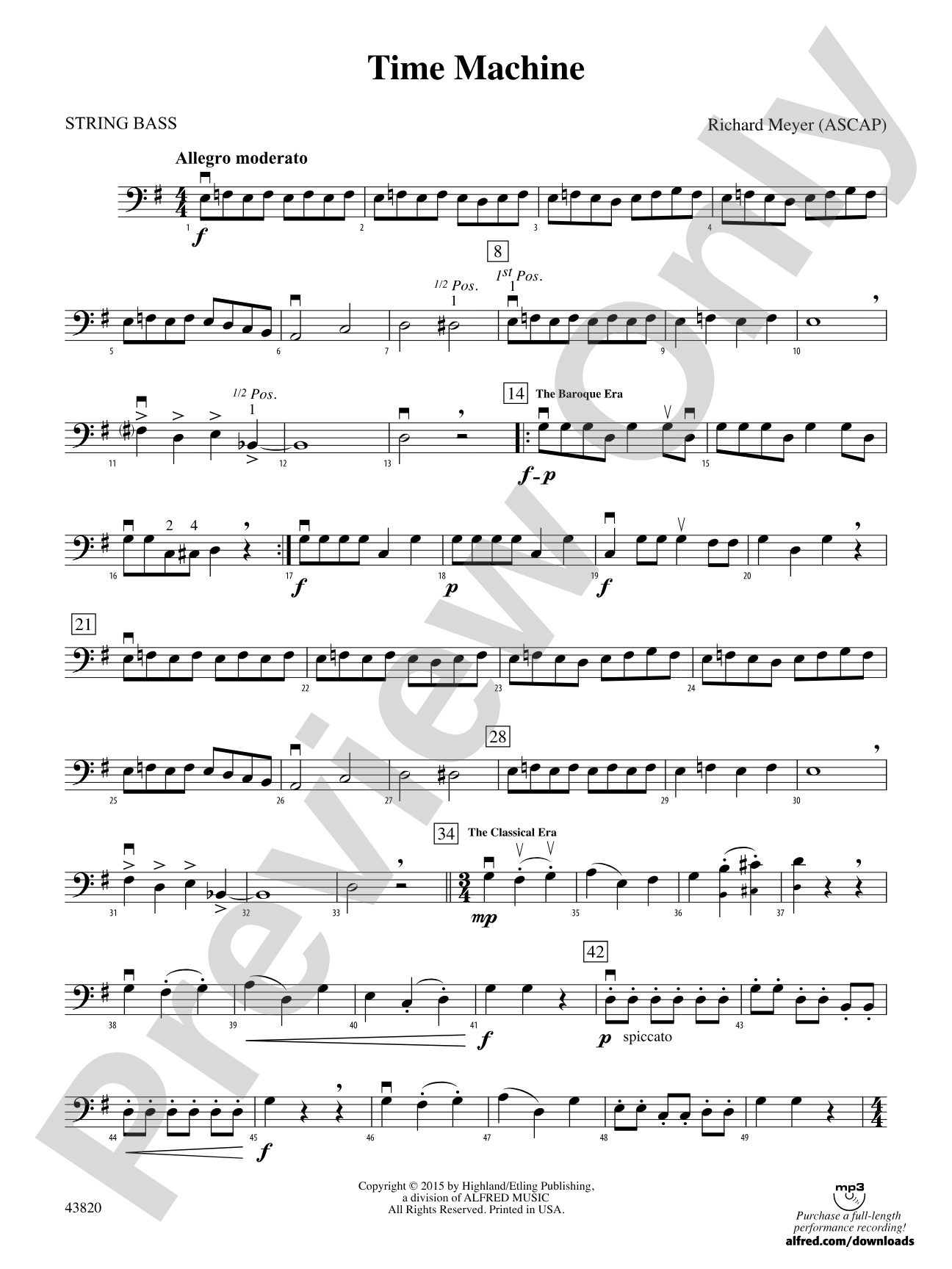 Time Machine: String Bass