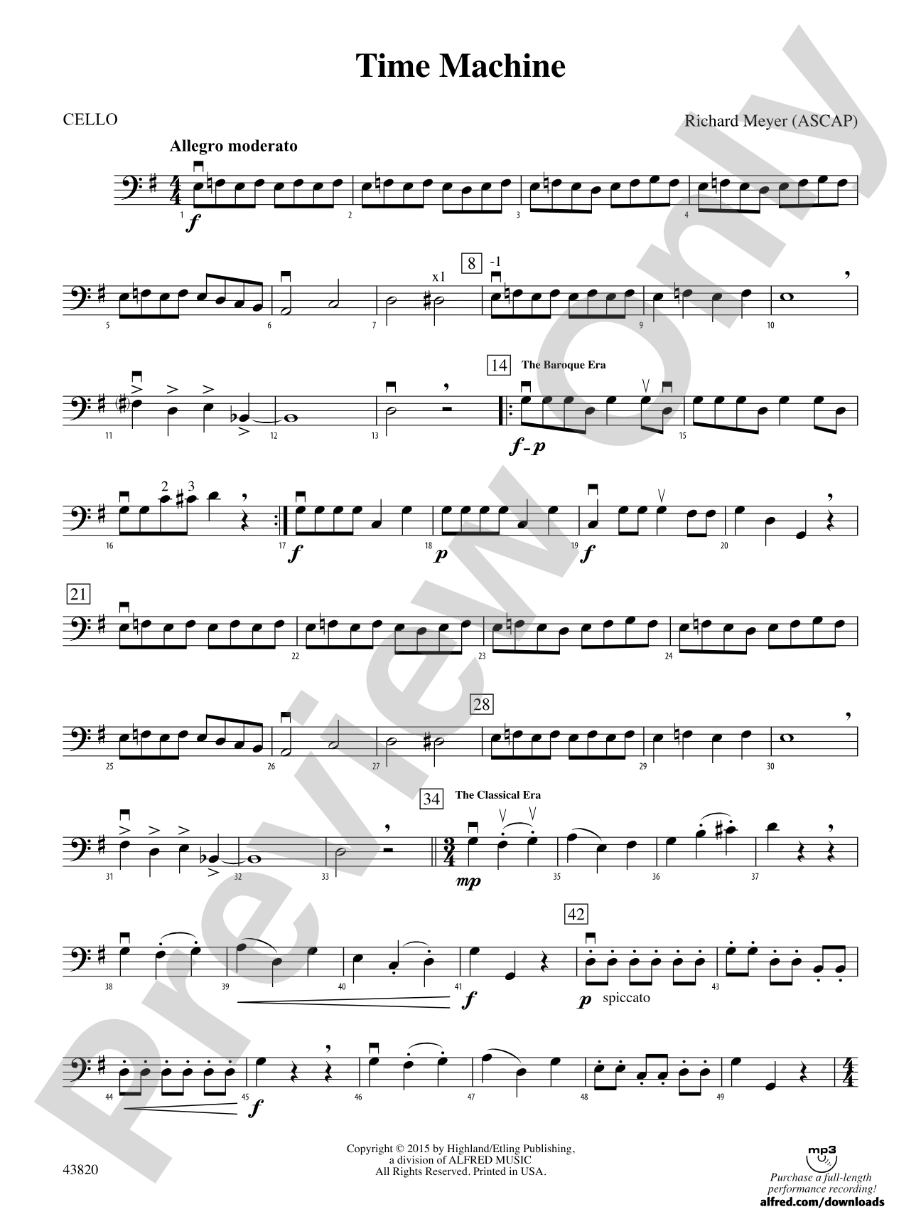 Time Machine: Cello